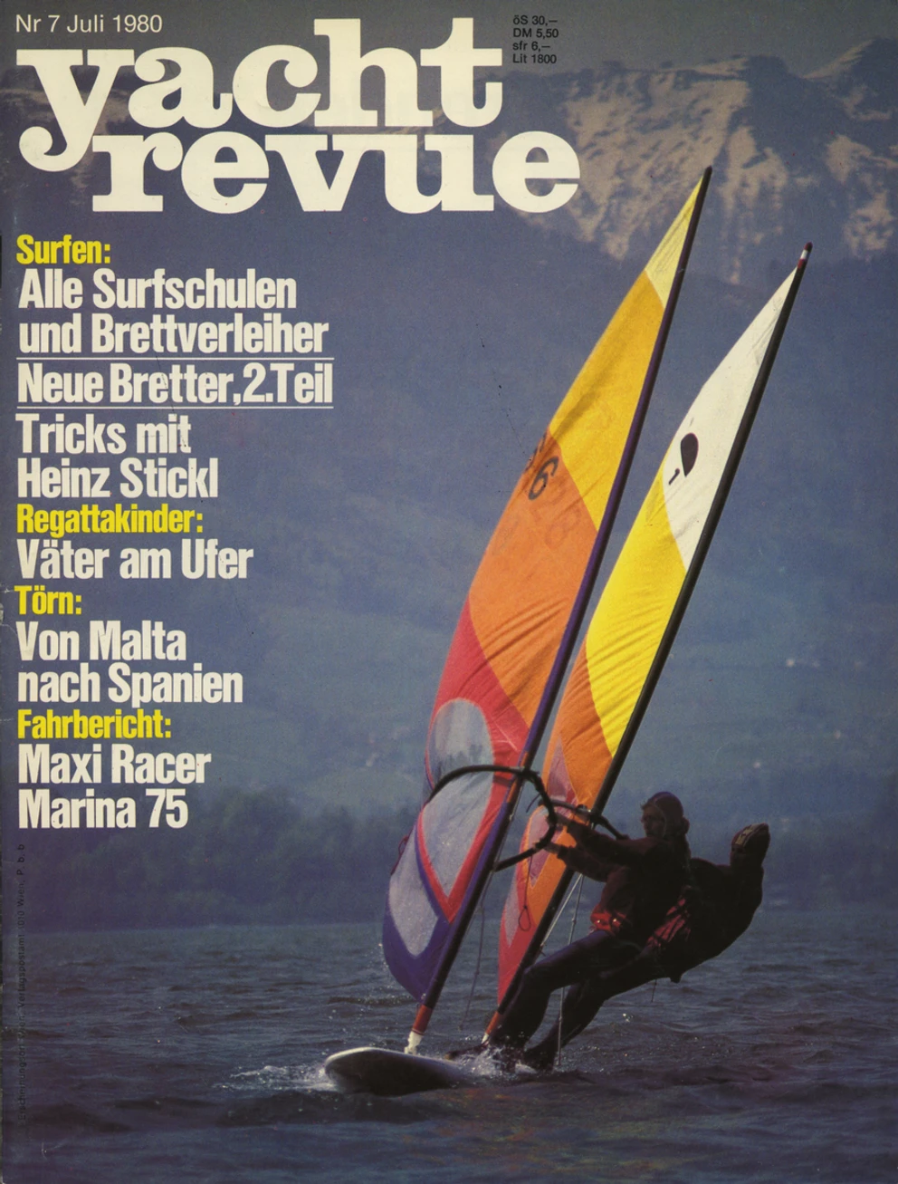 yachtrevue.at Ausgabe - Juli 1980
