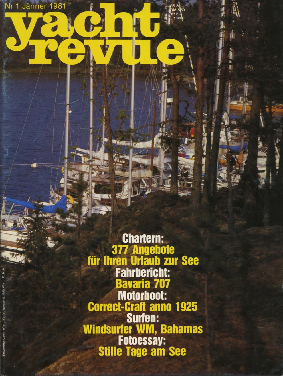 yachtrevue.at Ausgabe - Jänner 1981