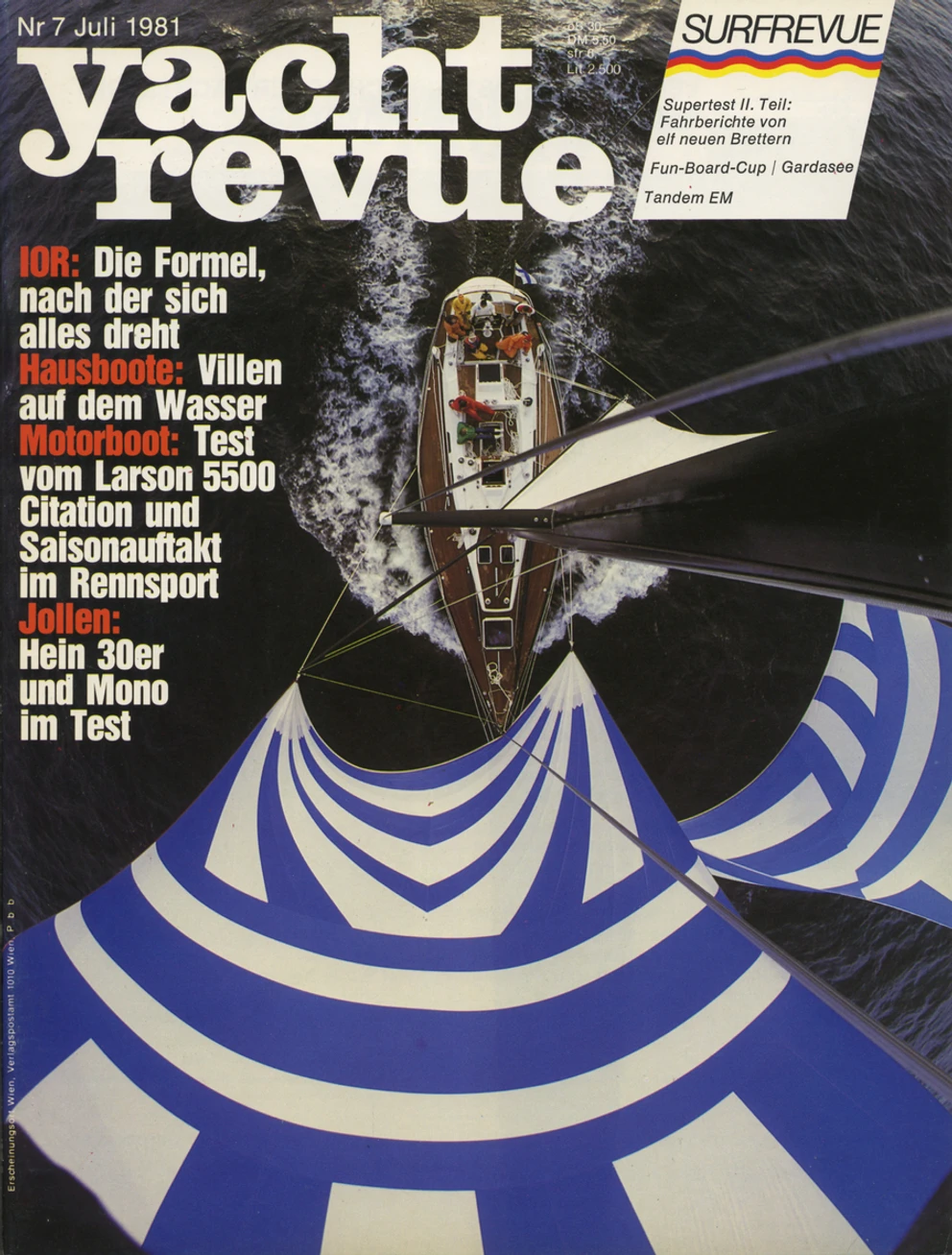 yachtrevue.at Ausgabe - Juli 1981