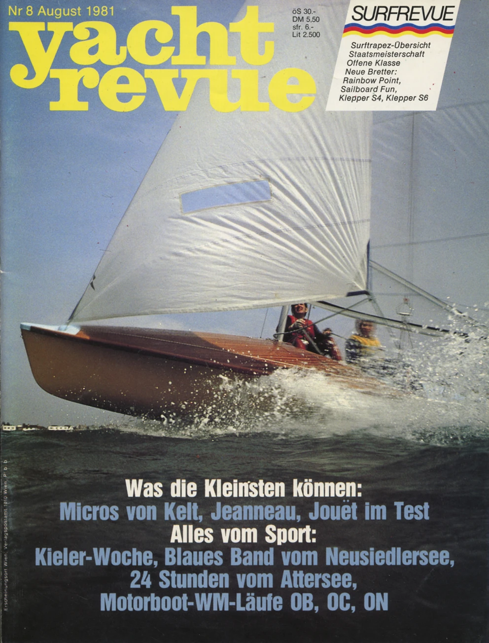yachtrevue.at Ausgabe - August 1981