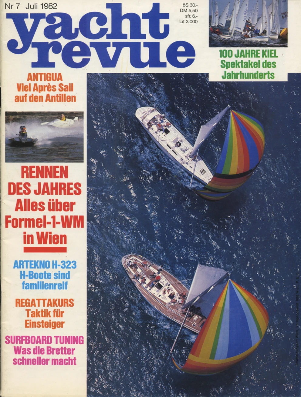 yachtrevue.at Ausgabe - Juli 1982