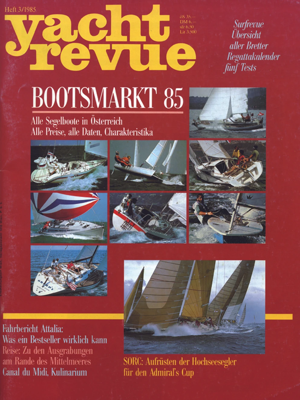 yachtrevue.at Ausgabe - März 1985