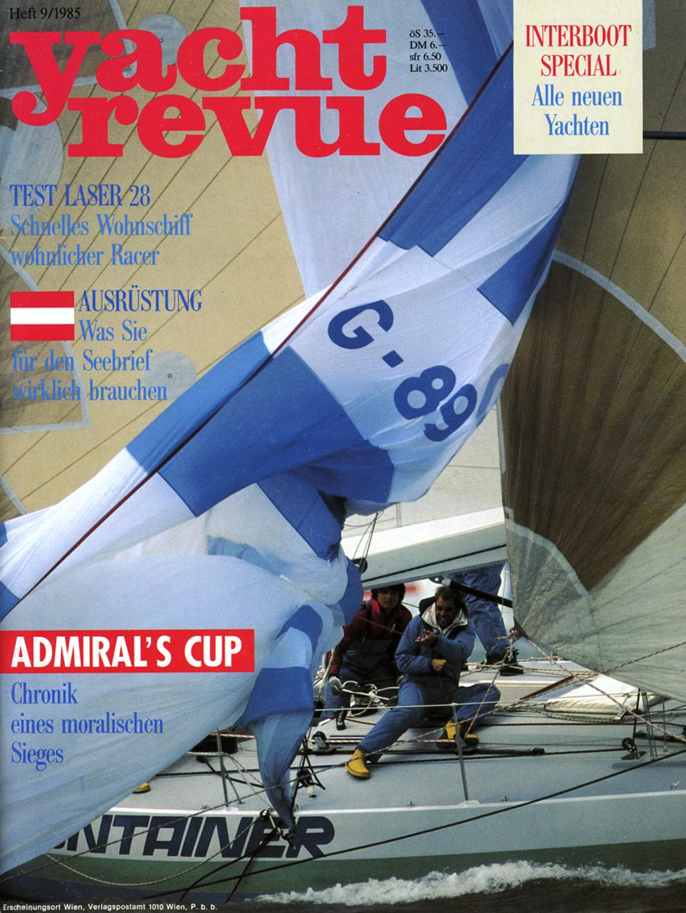 yachtrevue.at Ausgabe - September 1985