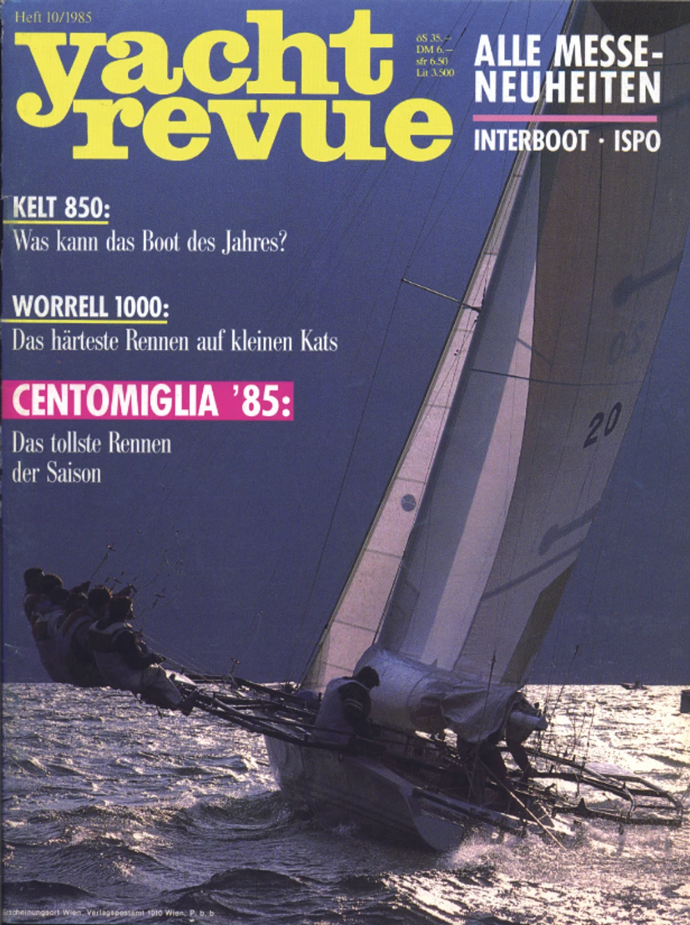 yachtrevue.at Ausgabe - Oktober 1985
