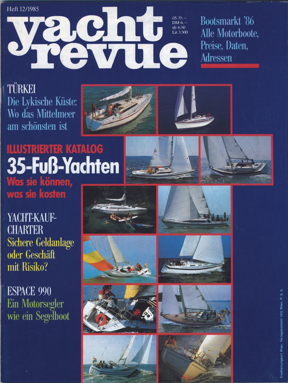yachtrevue.at Ausgabe - Dezember 1985