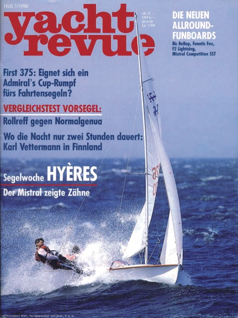 yachtrevue.at Ausgabe - Mai 1986