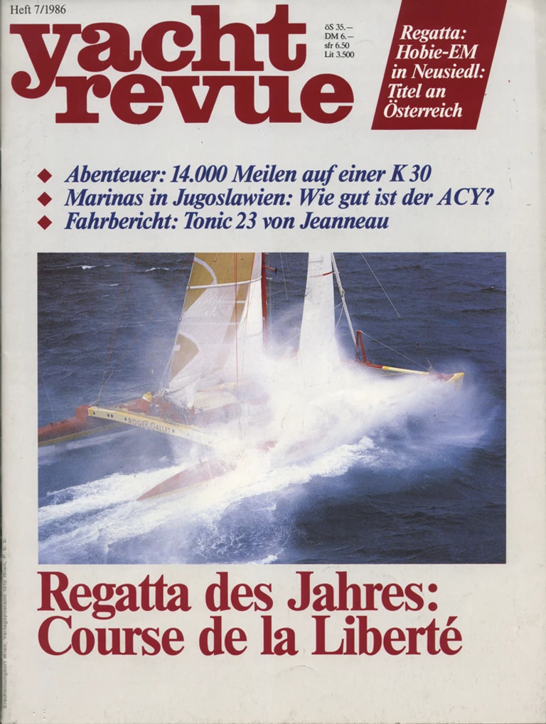 yachtrevue.at Ausgabe - Juli 1986