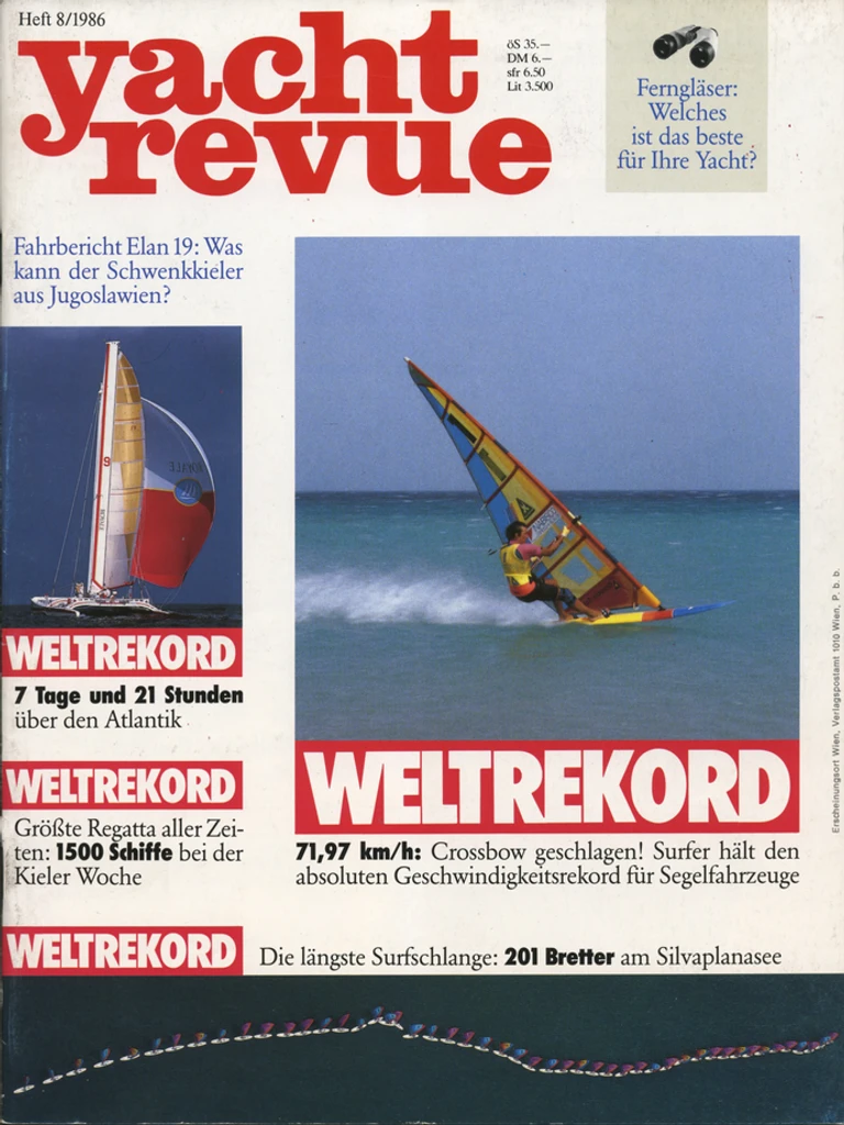 yachtrevue.at Ausgabe - August 1986