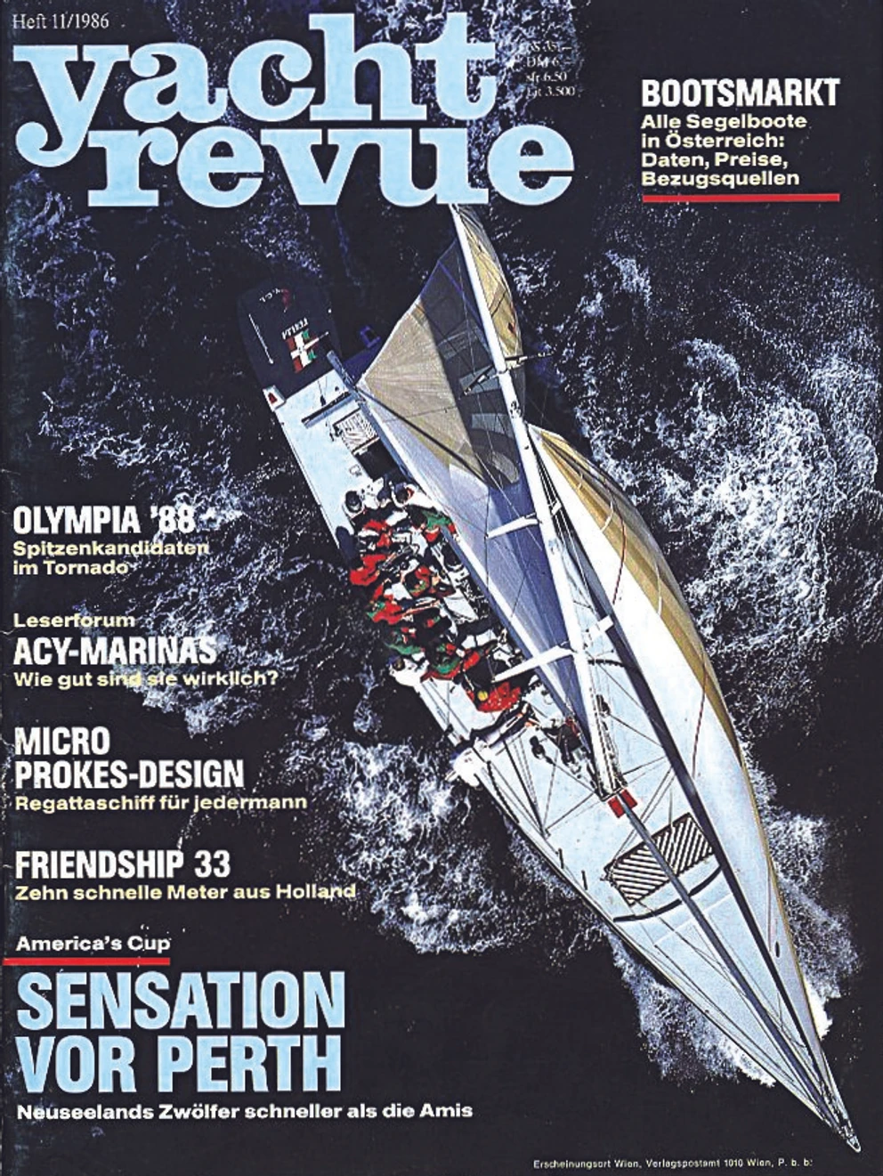 yachtrevue.at Ausgabe - November 1986