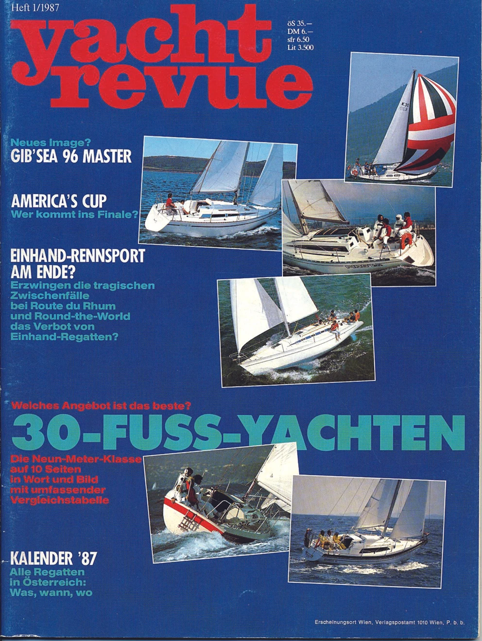 yachtrevue.at Ausgabe - Jänner 1987