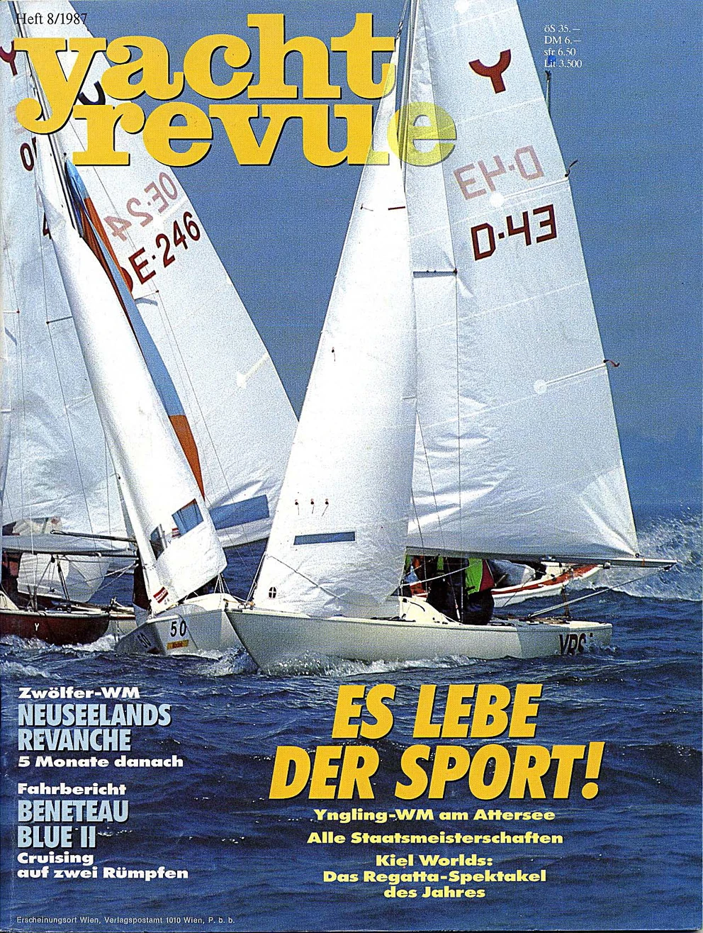 yachtrevue.at Ausgabe - August 1987