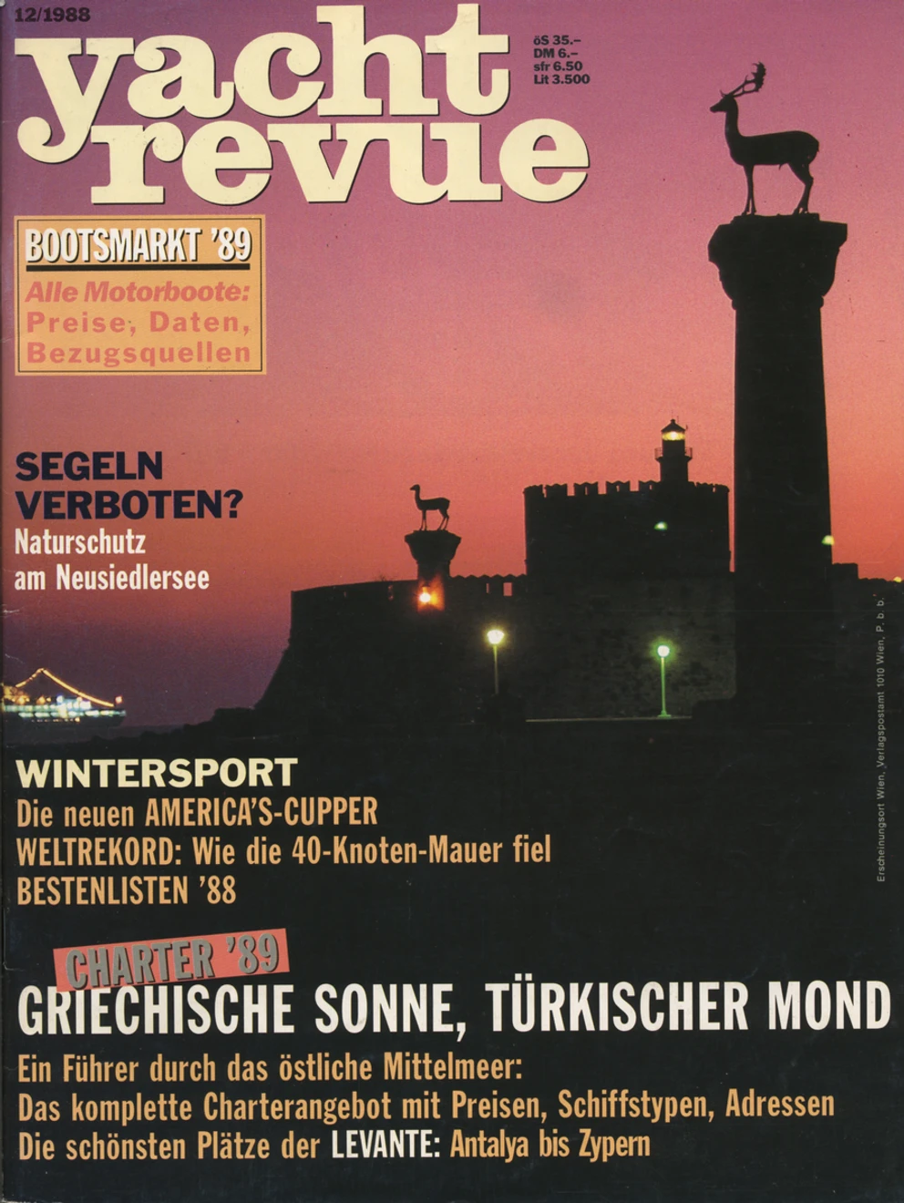 yachtrevue.at Ausgabe - Dezember 1988