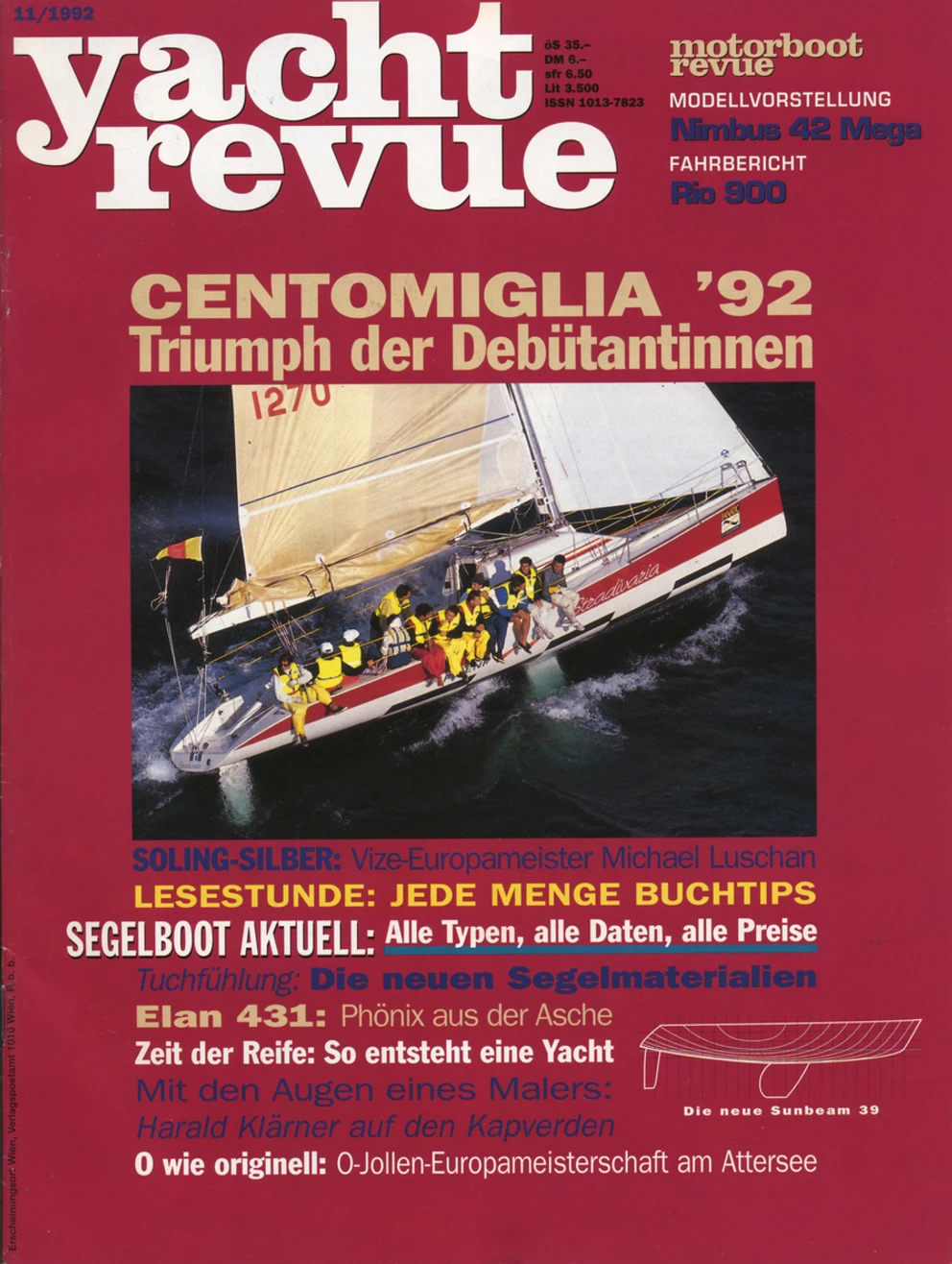 yachtrevue.at Ausgabe - November 1992