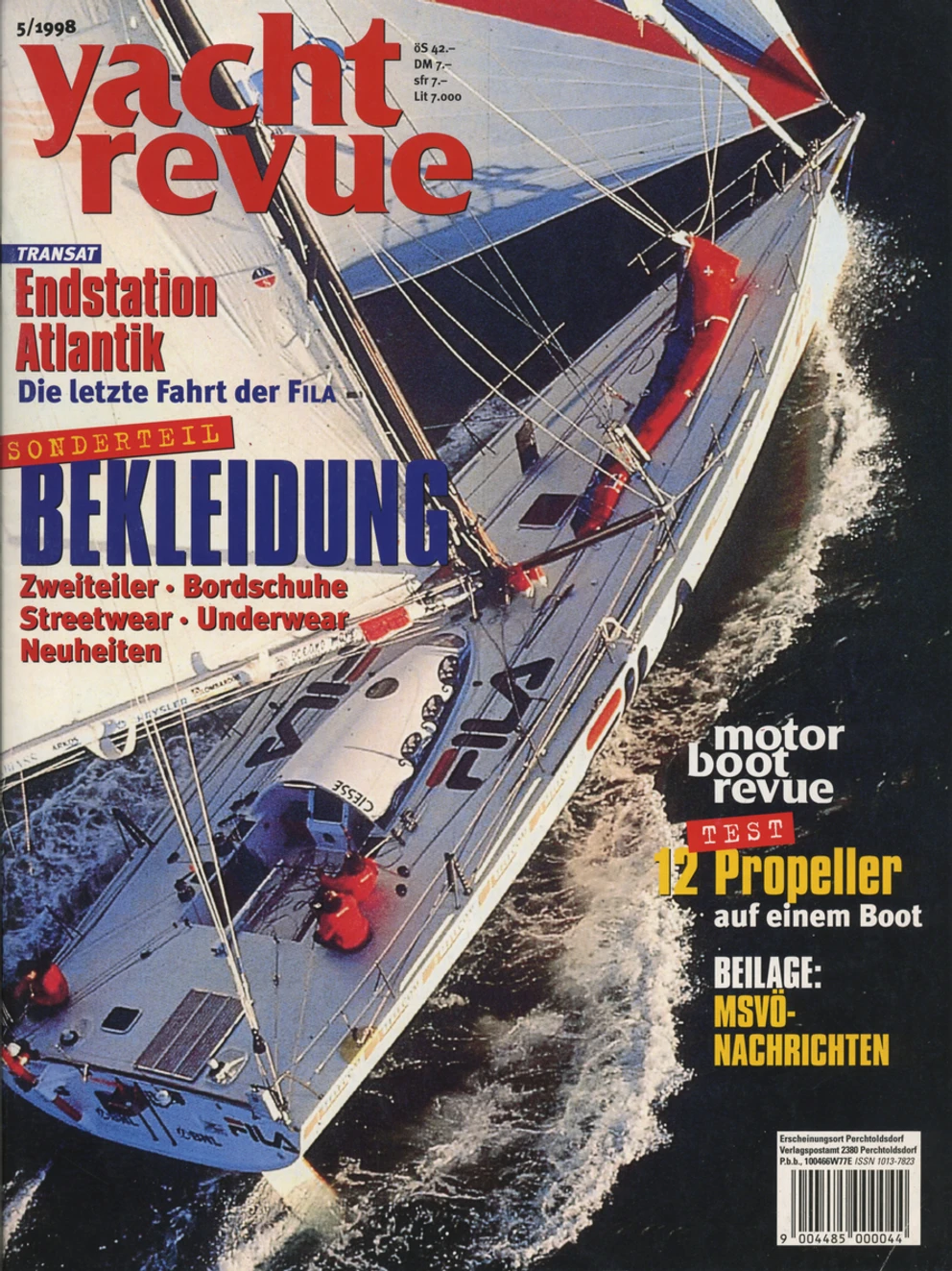 yachtrevue.at Ausgabe - Mai 1998