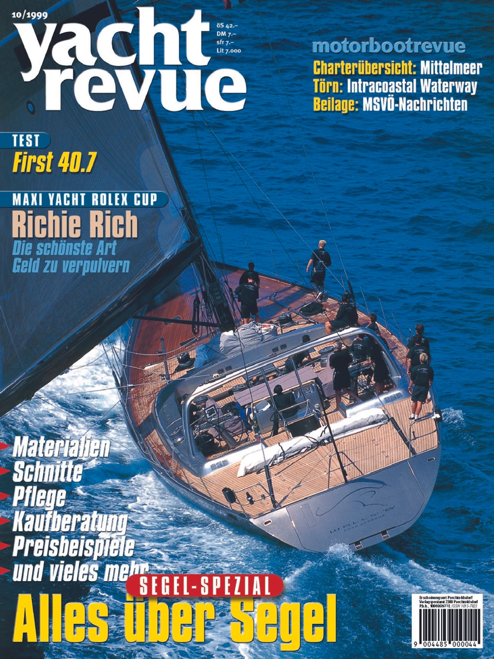 yachtrevue.at Ausgabe - Oktober 1999