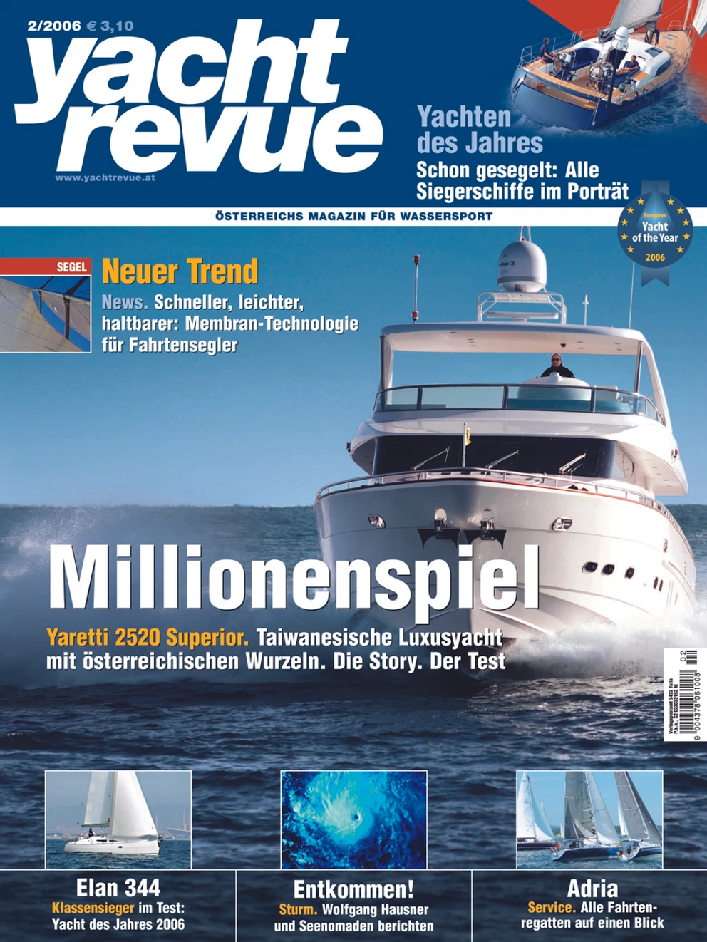 yachtrevue.at Ausgabe - Februar 2006