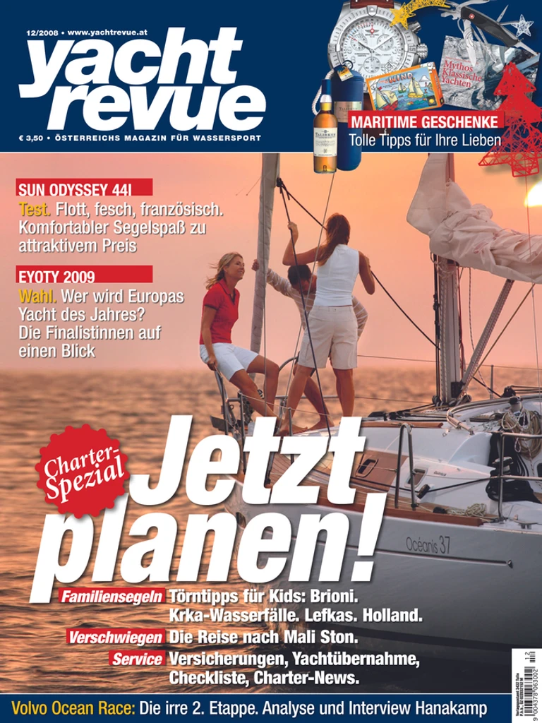 Yachtrevue Ausgaben 2008