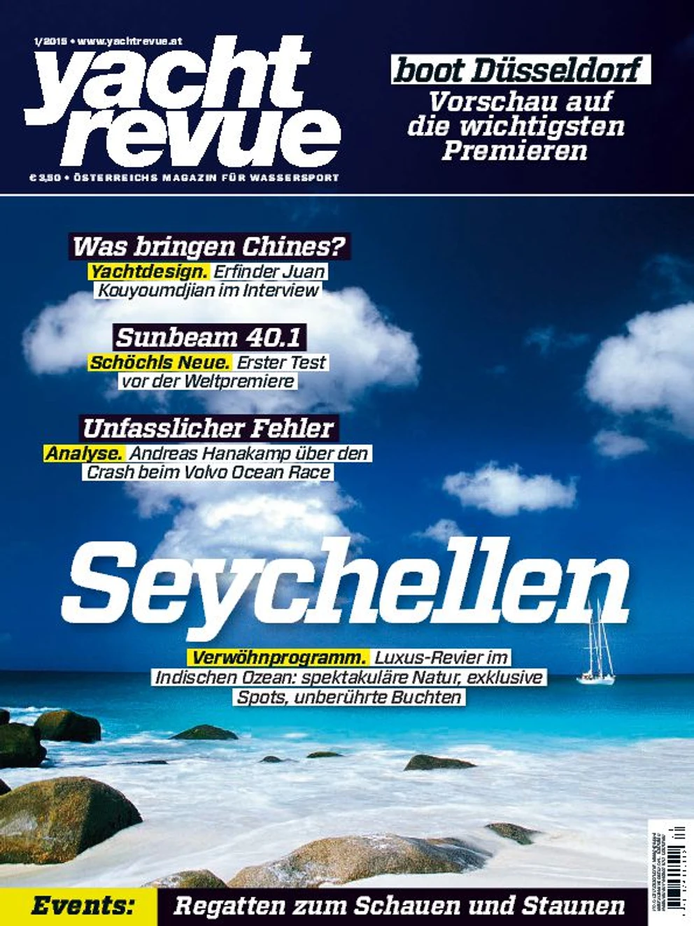 yachtrevue.at Ausgabe - Jänner 2015