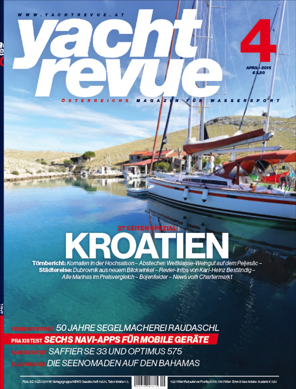 yachtrevue.at Ausgabe - April 2015