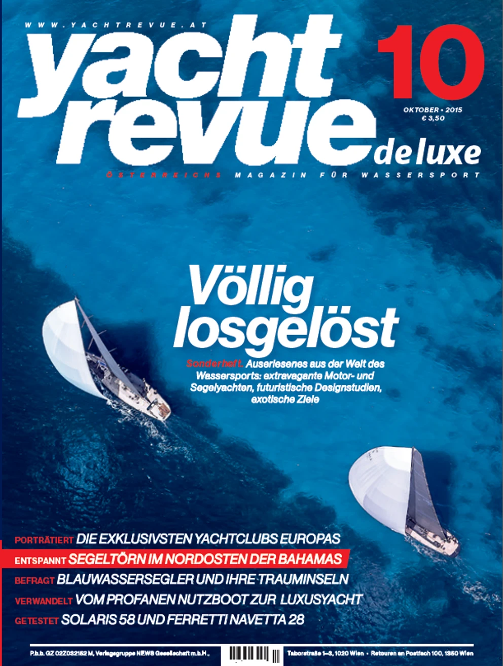 yachtrevue.at Ausgabe - Oktober 2015