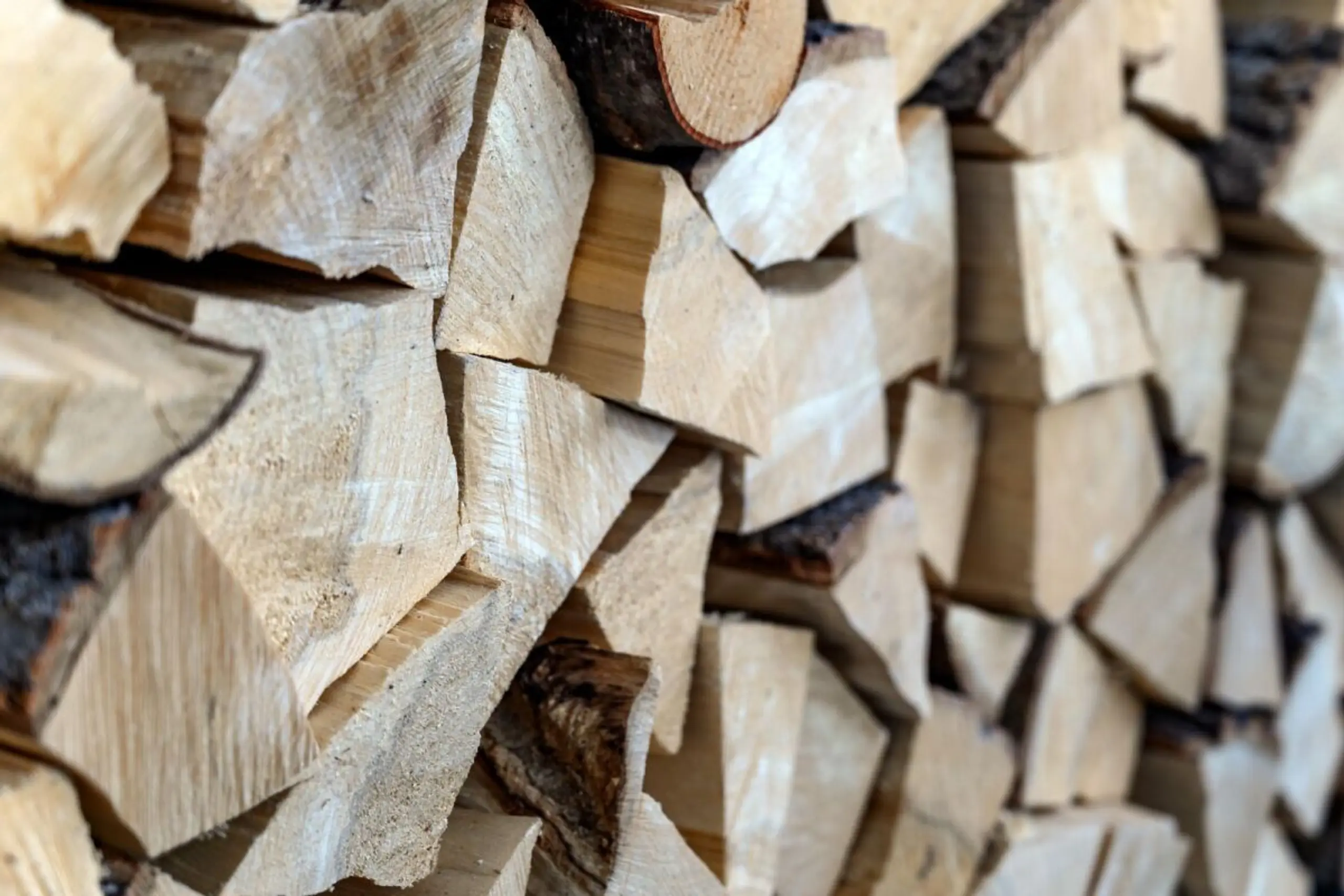 Damit Holz effizient und emissionsarm verbrennt, muss es trocken sein