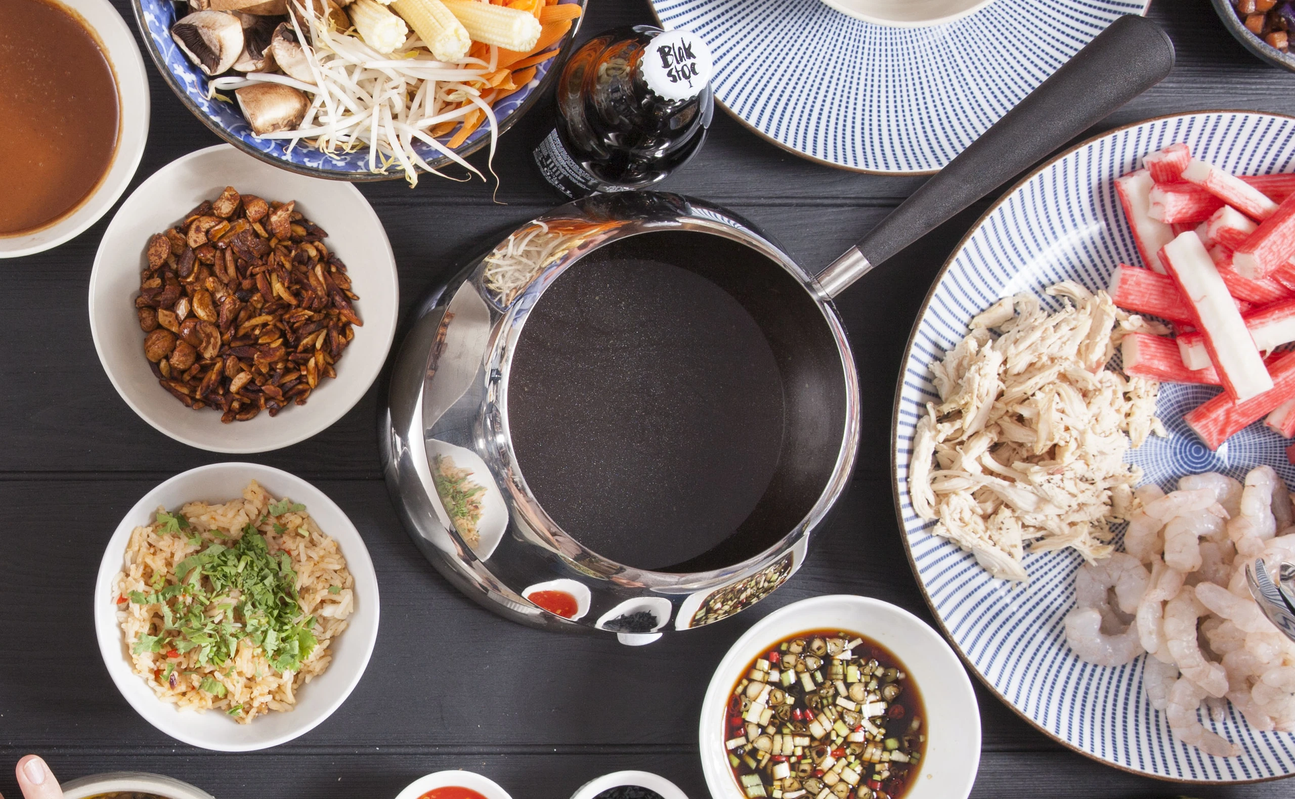 Asiatische Kräutersuppe