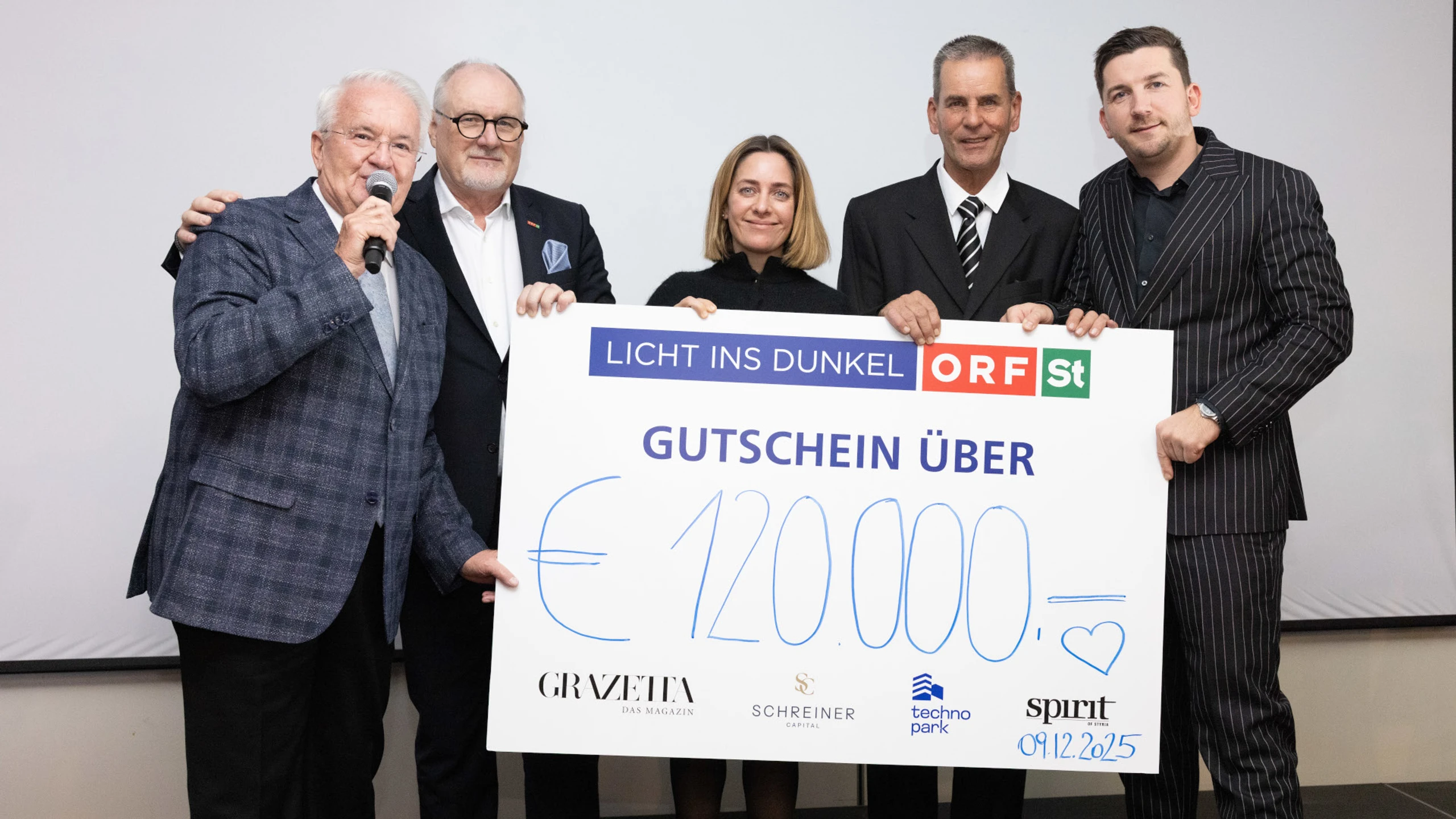 120.000 Euro für „Licht ins Dunkel“ bei steirischer Auftaktgala in Raaba