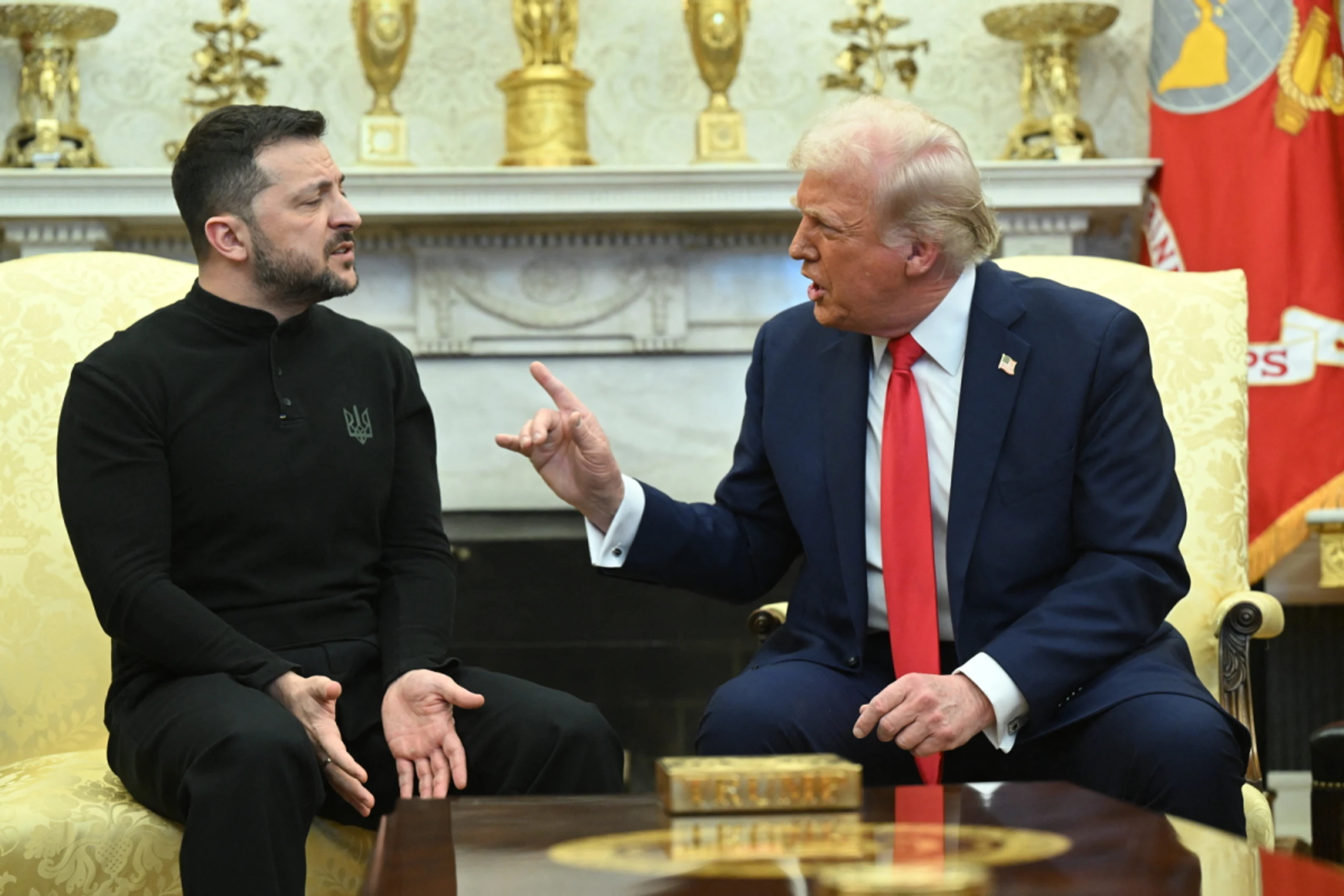 Ukrainischer Staatschef Selenskyj und US-Präsident Trump