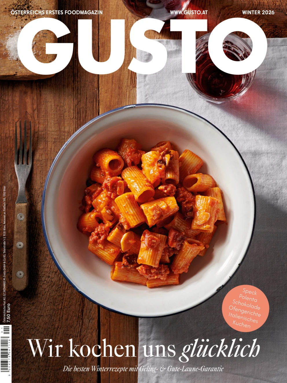gusto.at Ausgabe - Winter 2026