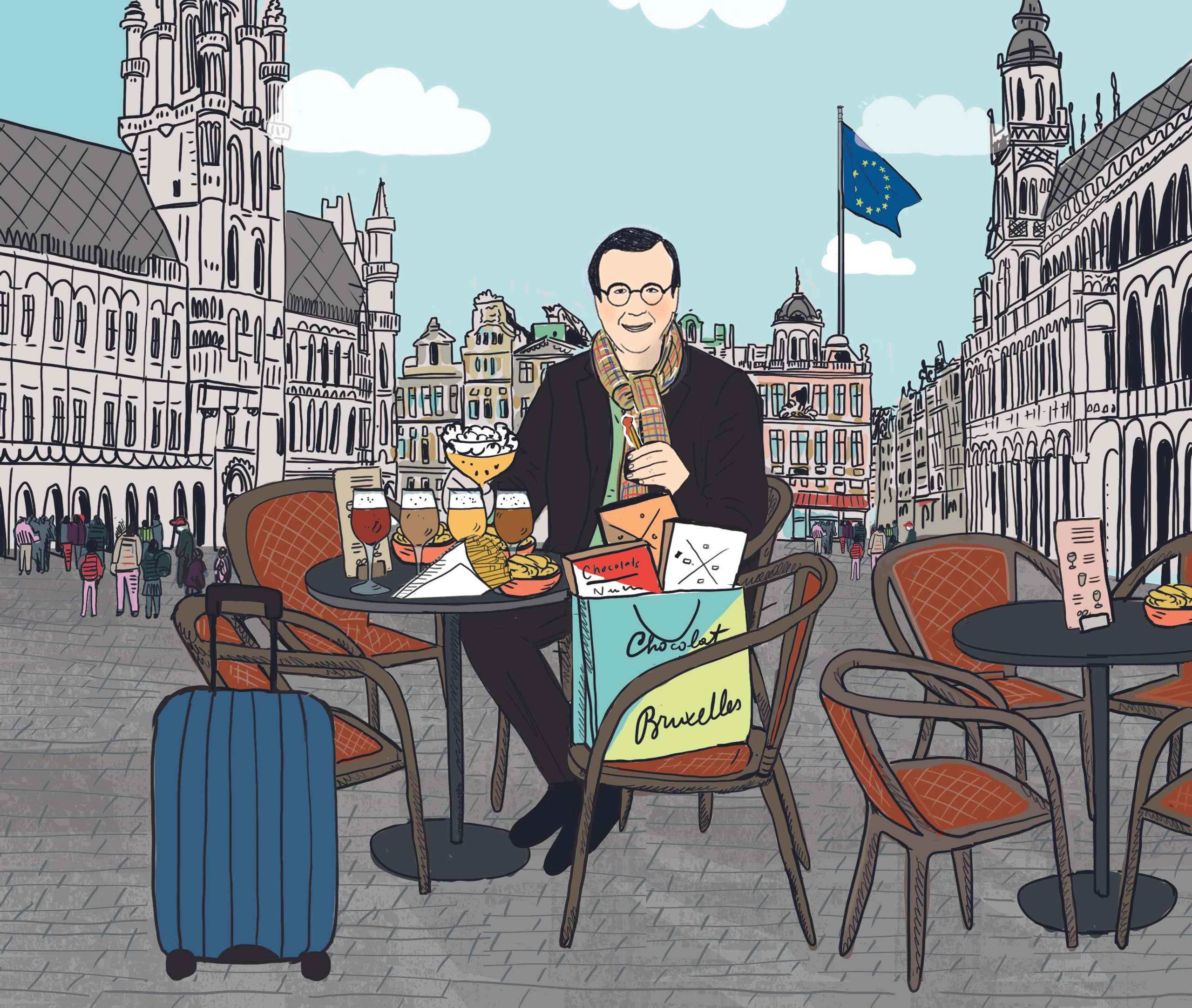 The Hans in Brüssel: Die Belgische Trilogie