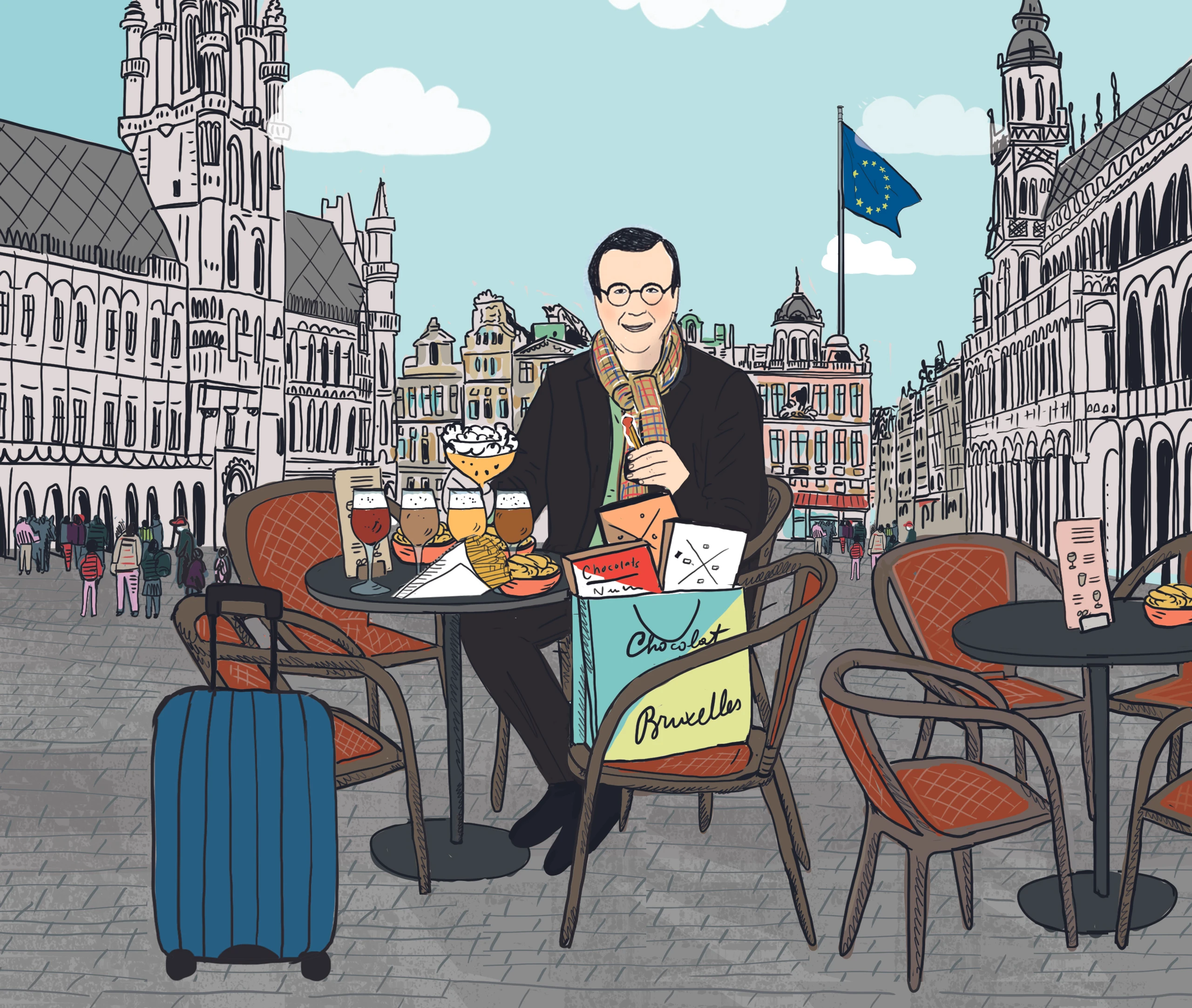 The Hans in Brüssel: Die Belgische Trilogie