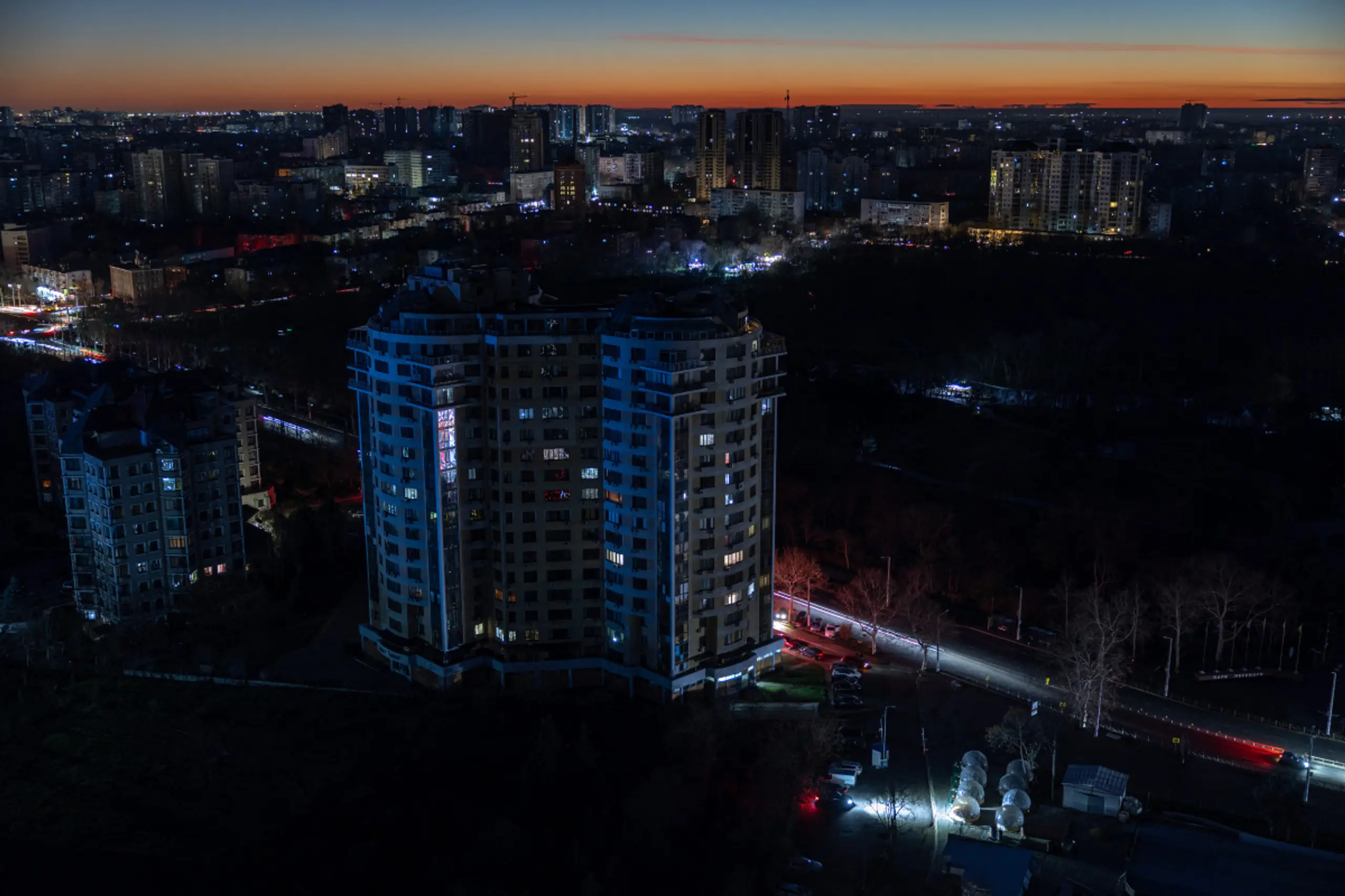 Tausende Haushalte in der Ukraine ohne STrom