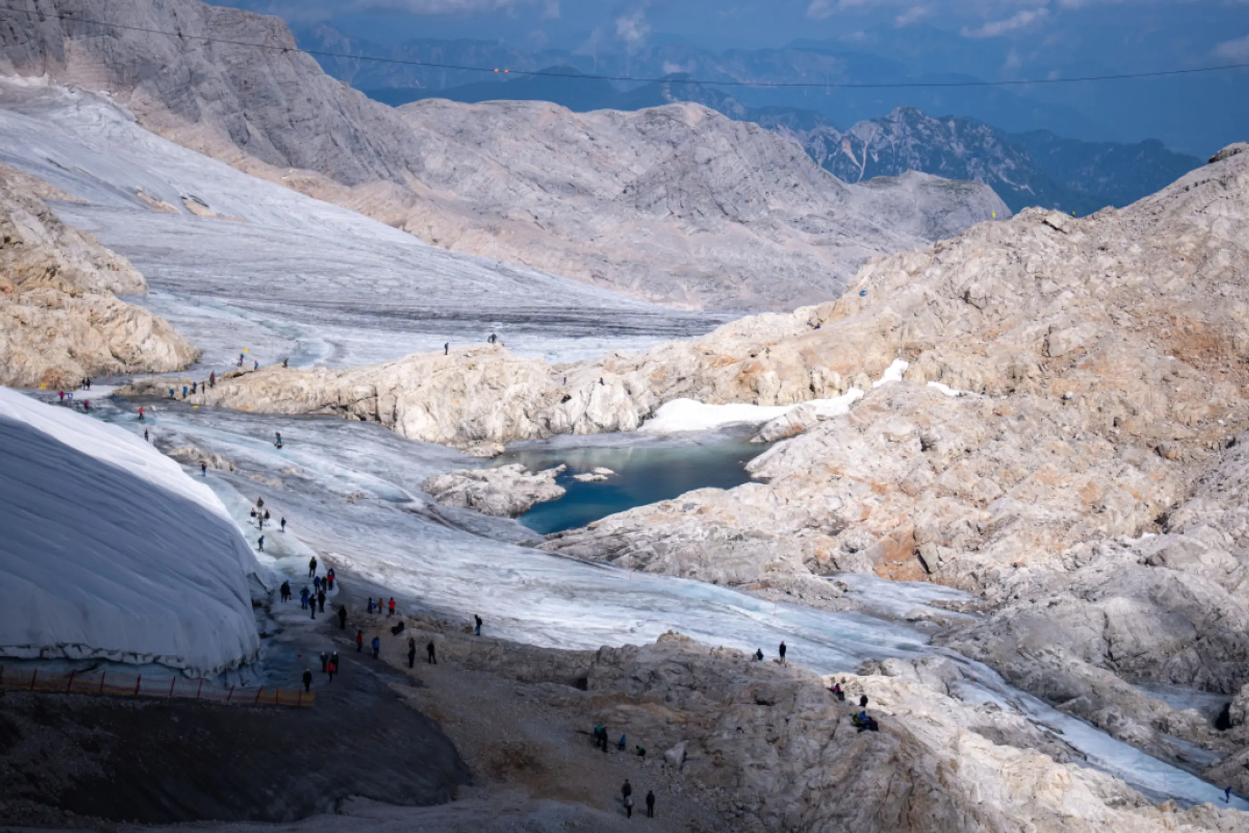 Der Klimawandel lässt die Gletscher verschwinden