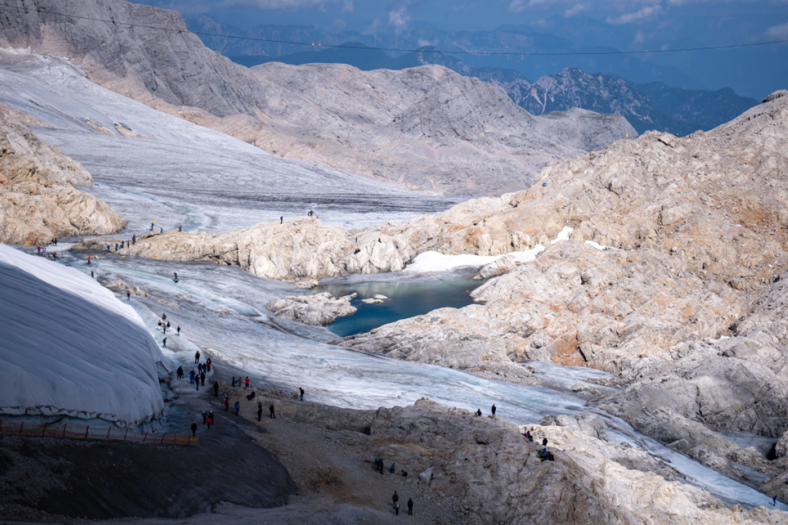 Der Klimawandel lässt die Gletscher verschwinden