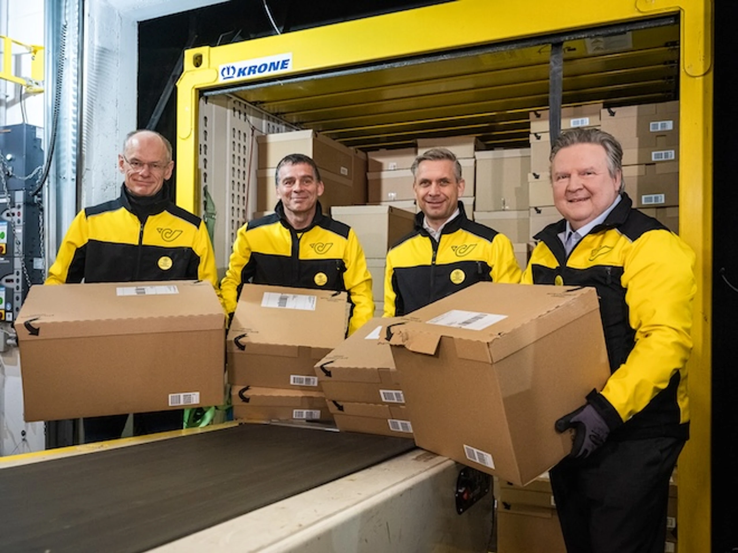 Fast Christmas: Wie die Post die Paketlawine managt