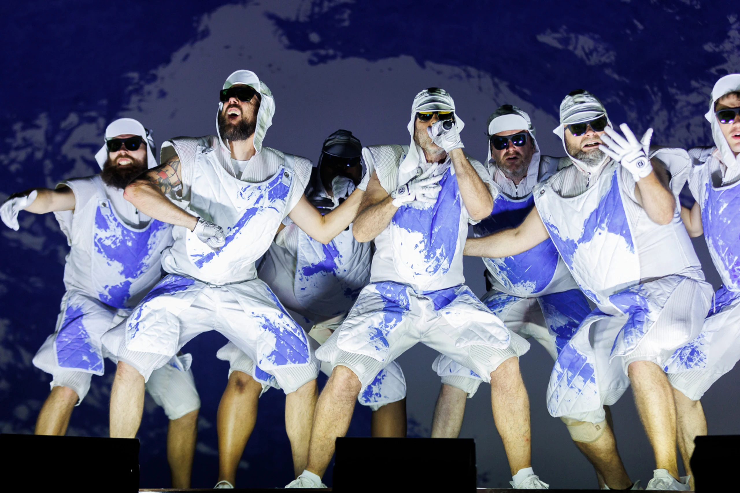 Deichkind (ohne Pittner), 2022 am Nova Rock