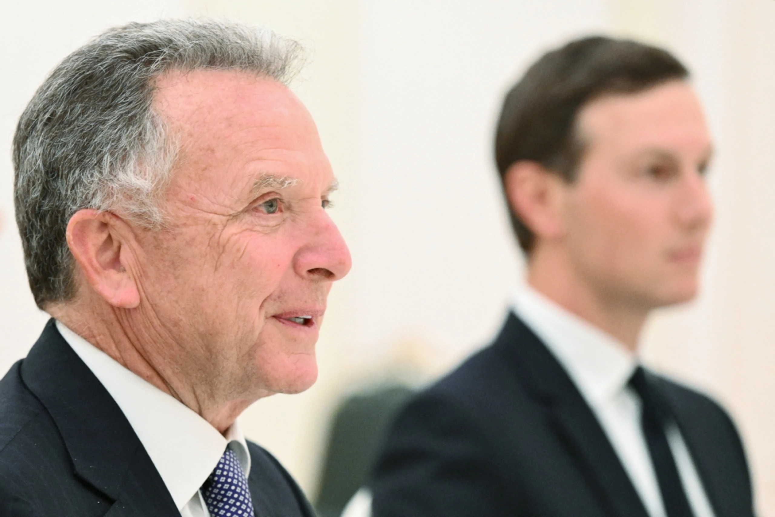 US-Verhandler Steve Witkoff und Jared Kushner (Archivbild)