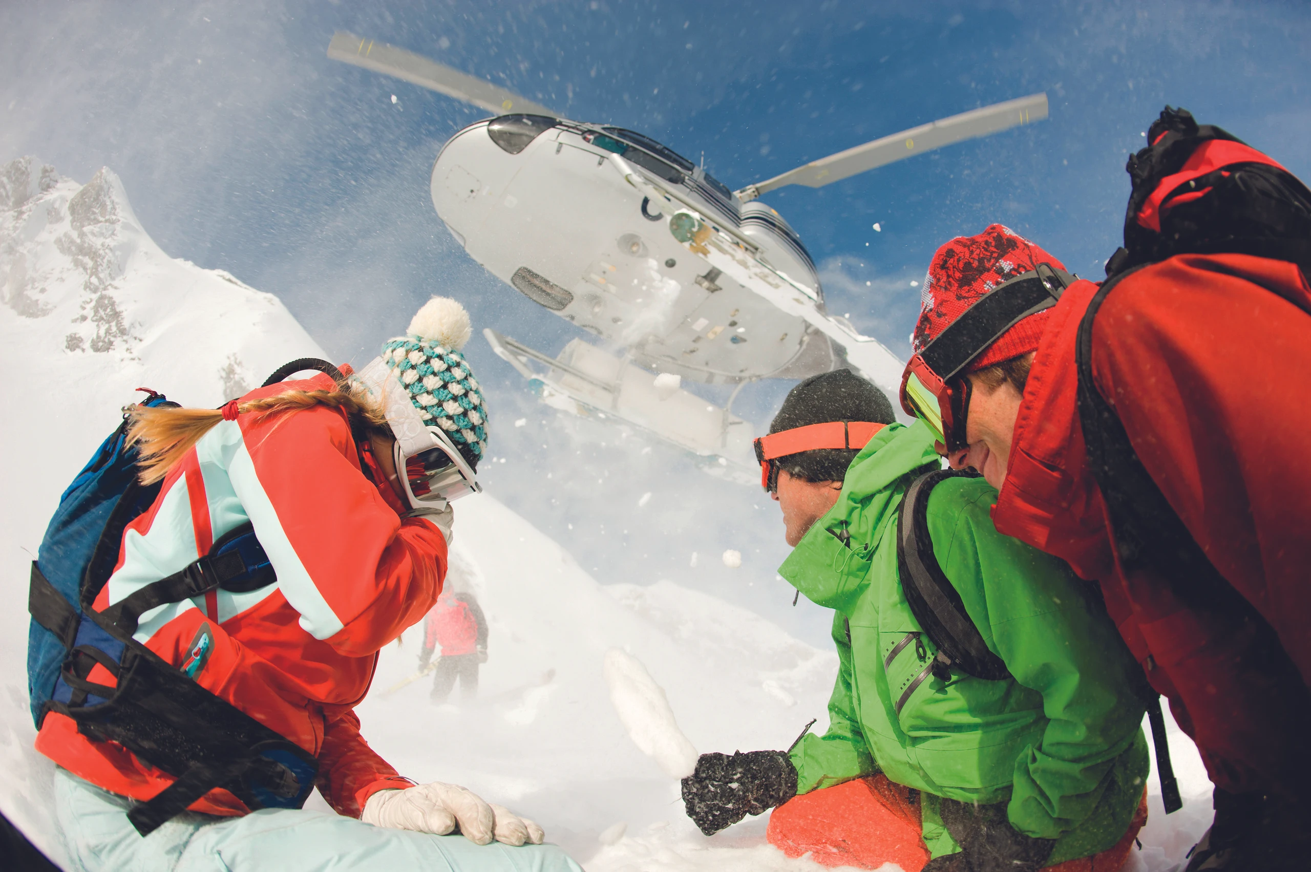 Hoch hinaus: 5 Spots für Heliskiing