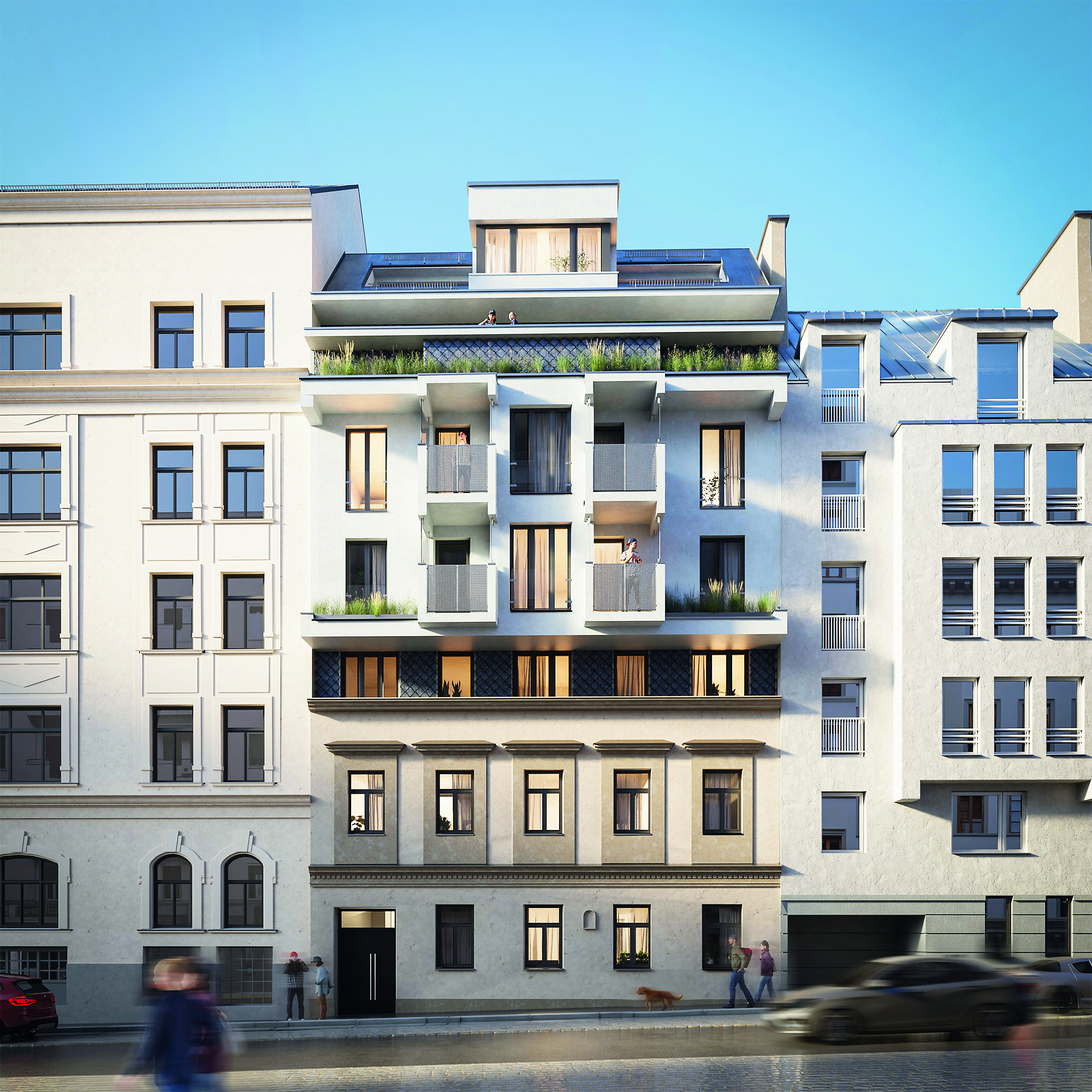 Blurred image background