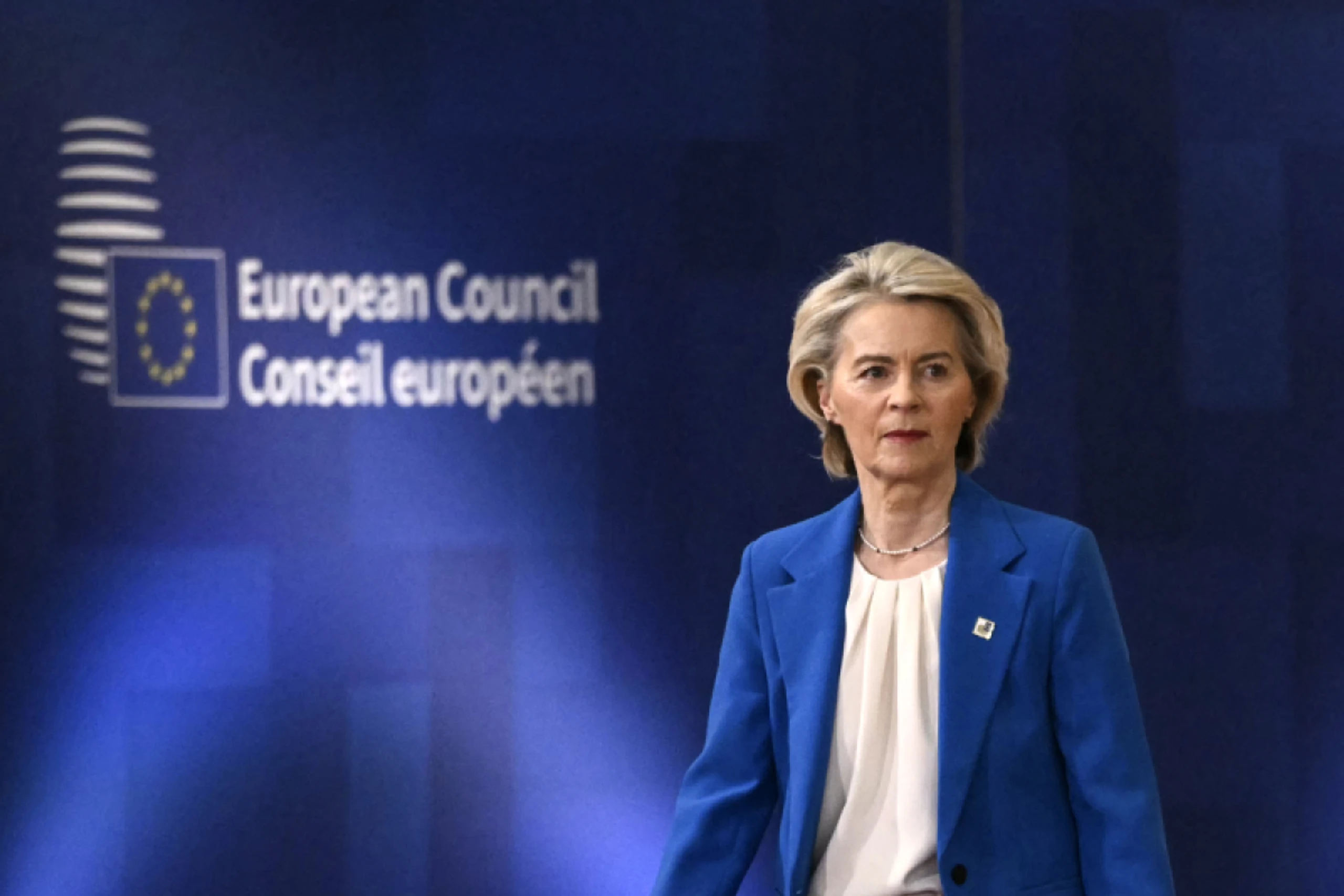EU-Kommissionschefin von der Leyen beim Gipfel in Brüssel