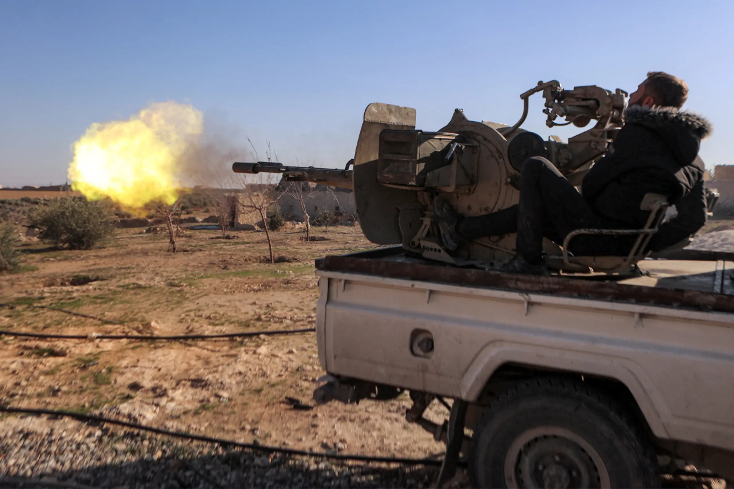 Immer wieder Kämpfe in nordsyrischer Stadt