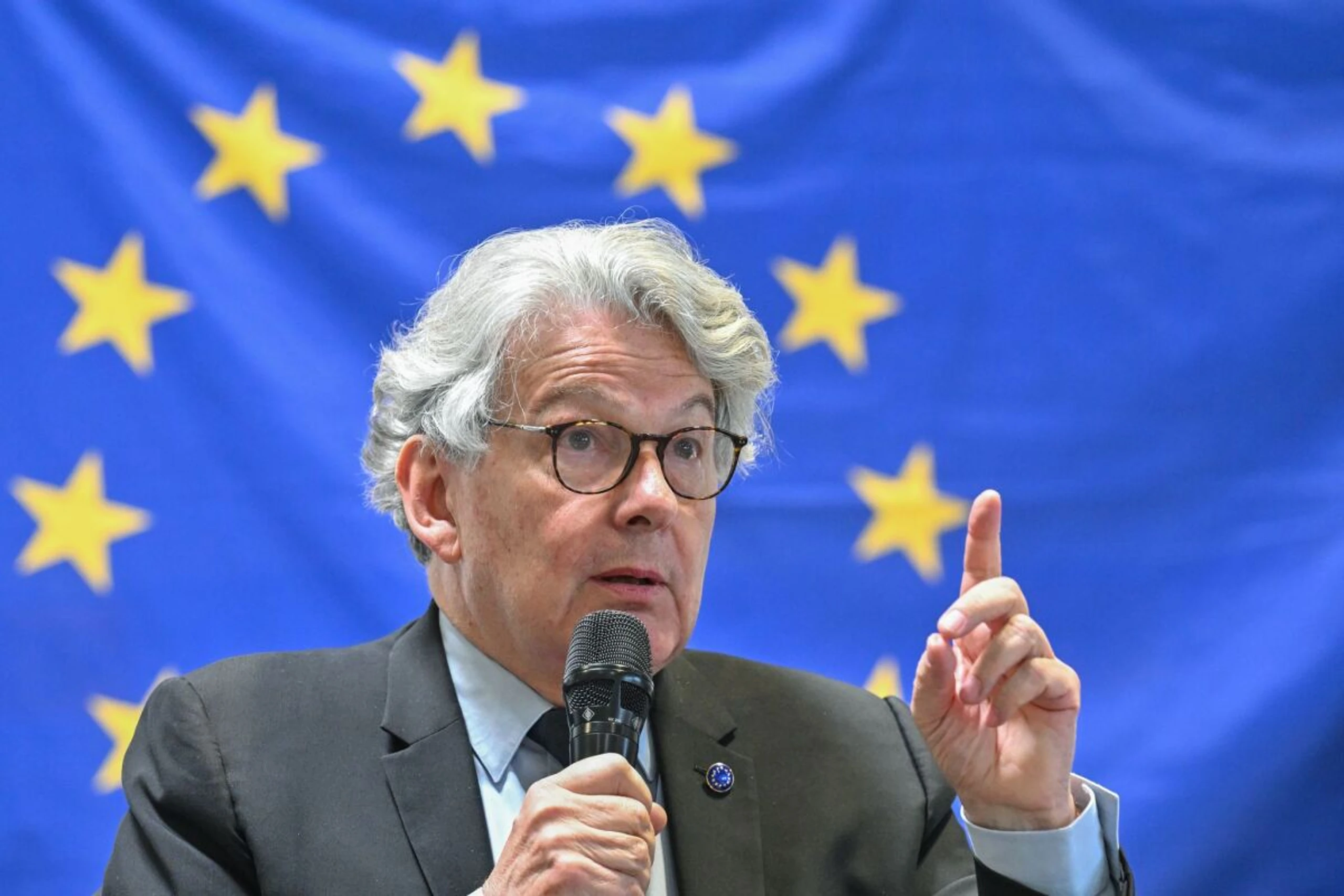 ++ ARCHIVBILD ++ Von den USA sanktioniert: Ex-EU-Kommissar Breton