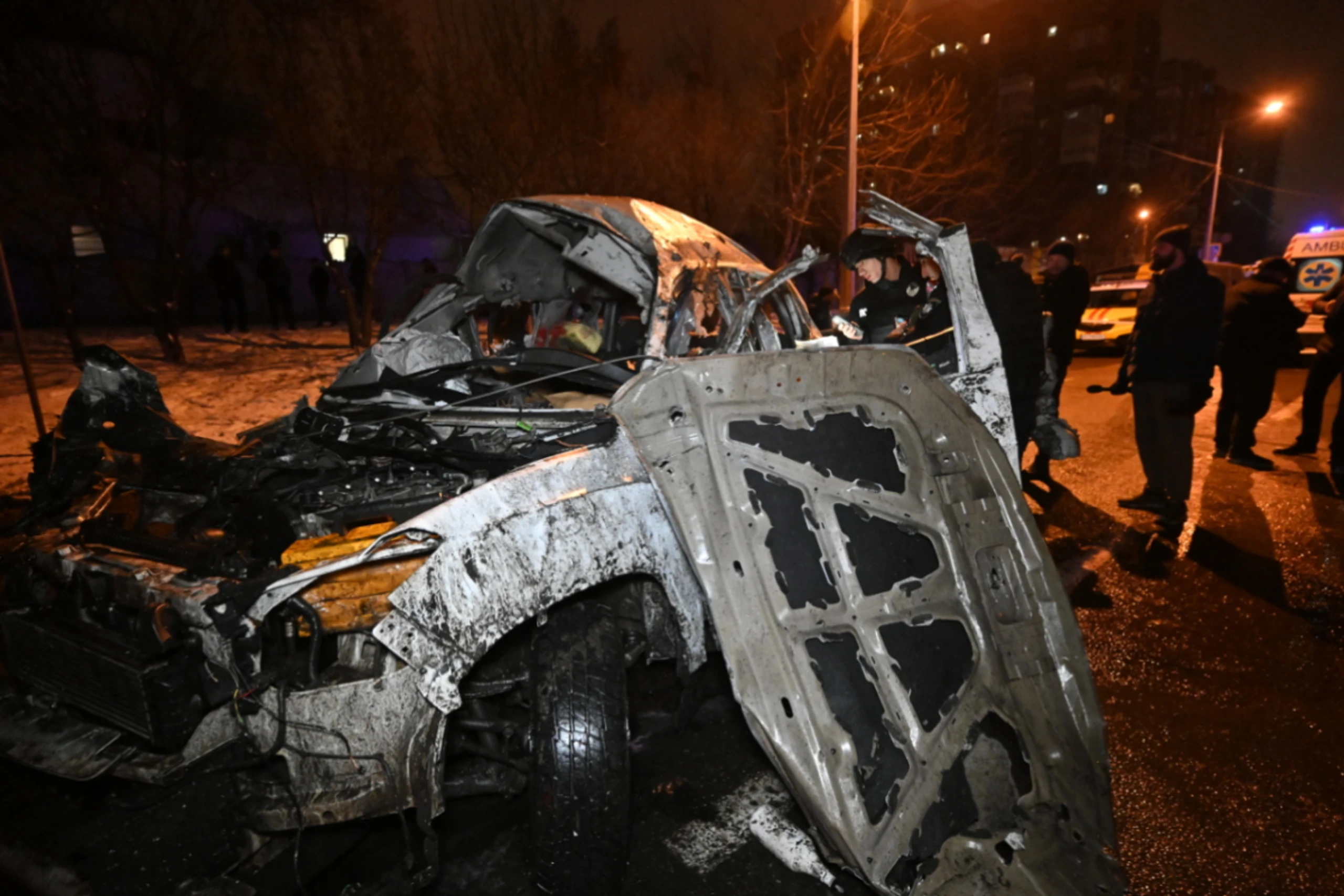 Raketenangriffe auf die Ukraine in der Nacht