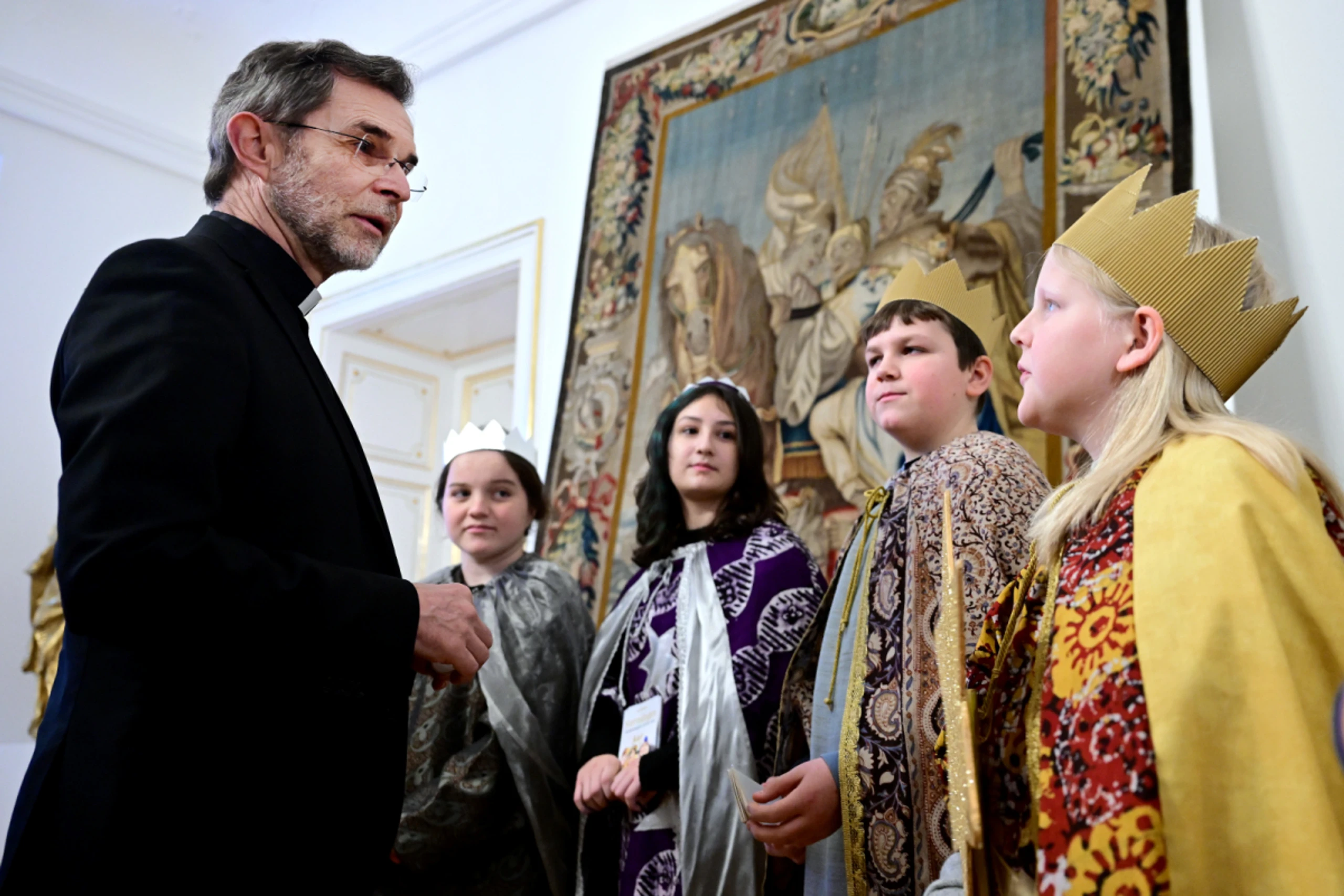 Königlicher Besuch beim künftigen Erzbischof