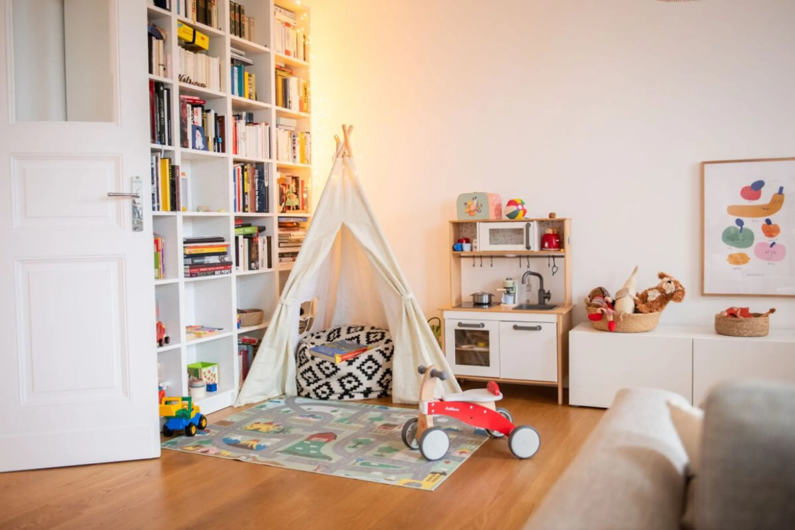 Eine klar definierte Spielecke schafft Struktur