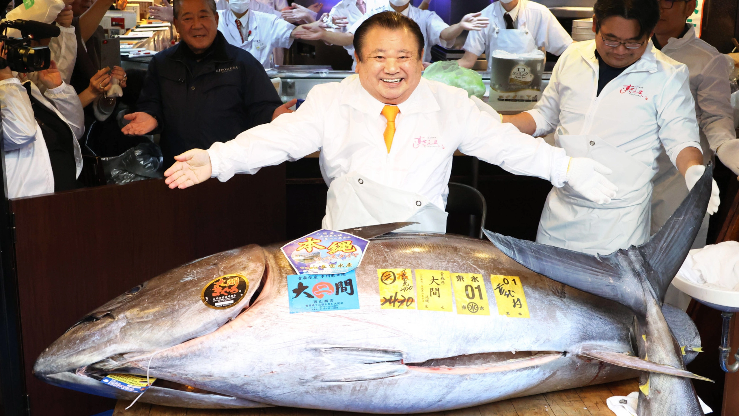 2,8 Millionen Euro: Rekordpreis für Thunfisch in Tokio