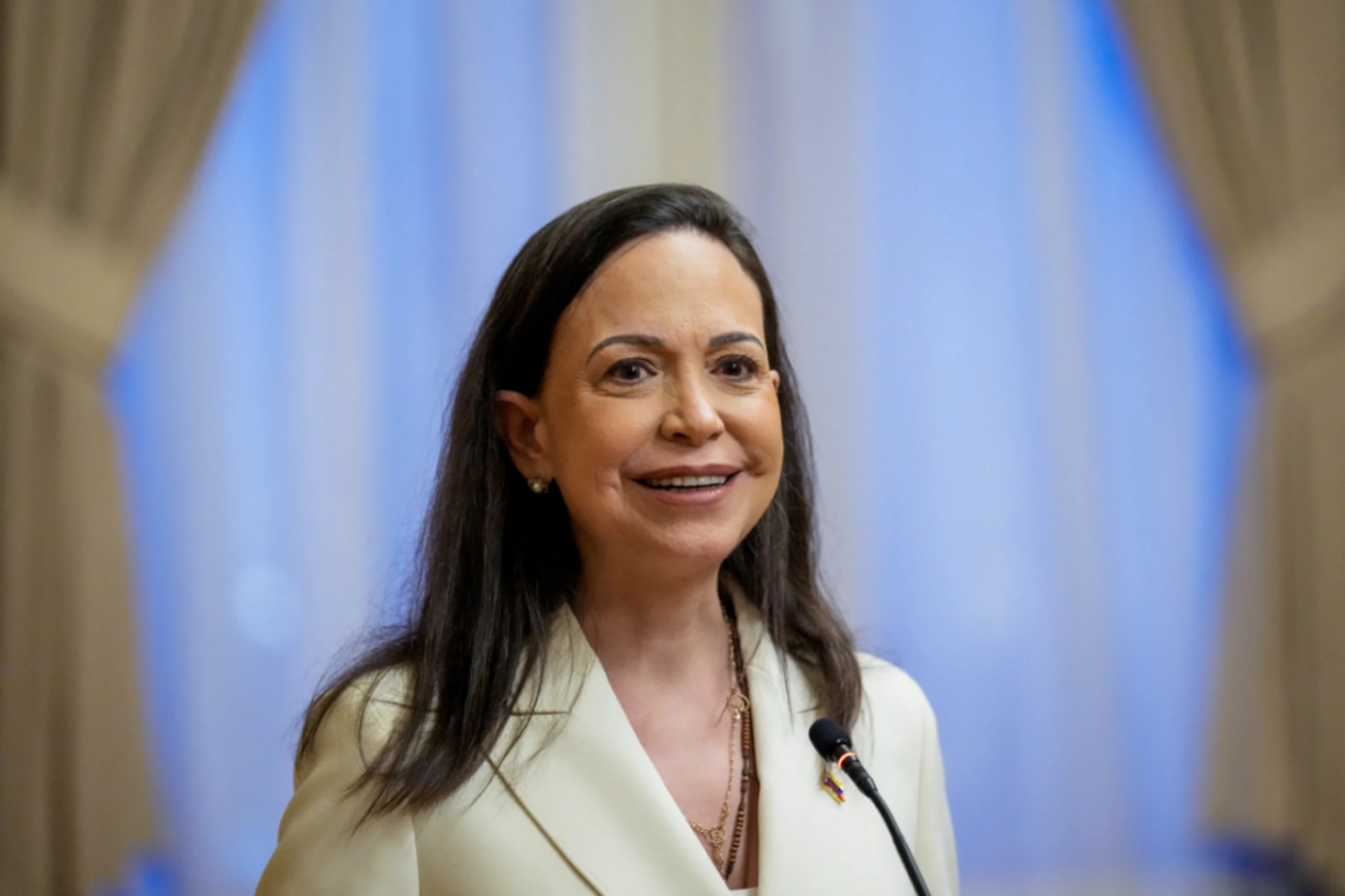 Machado will zentrale Rolle bei Transition in Venezuela übernehmen