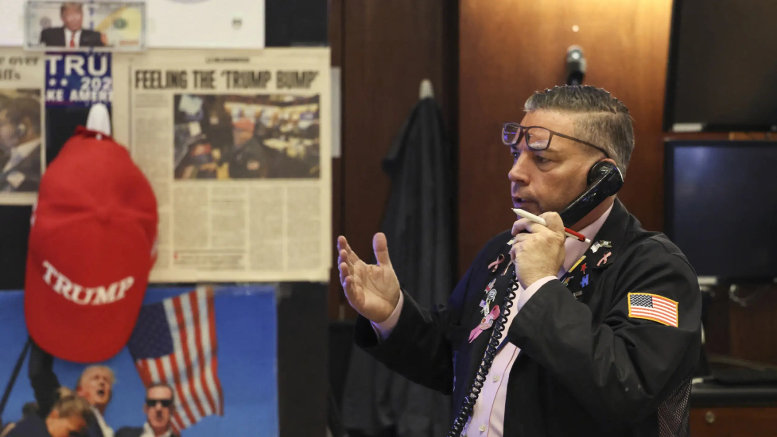 © APA/APA/AFP/ANGELA WEISS Dow Jones verlor knapp ein Prozent