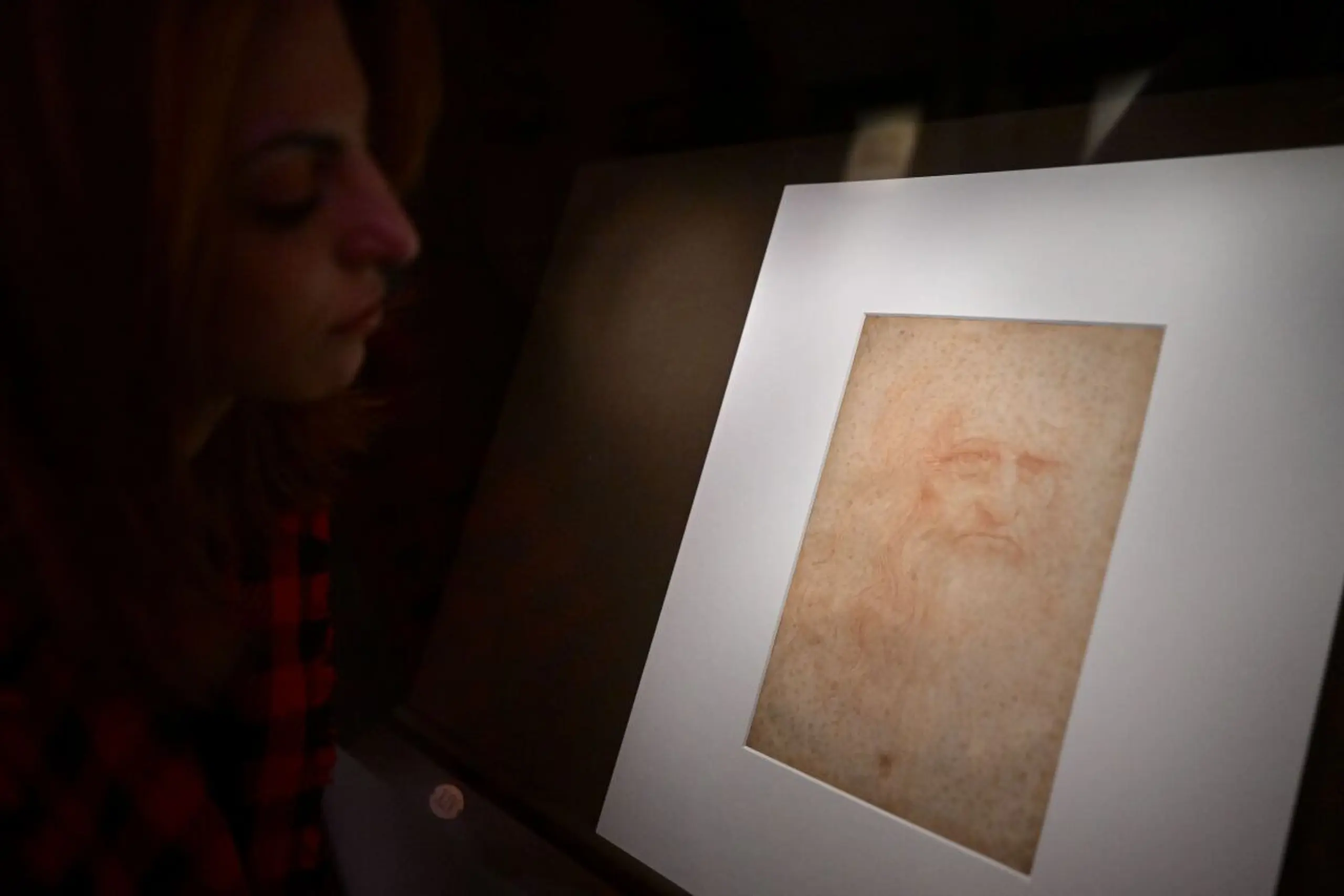 Auch Da Vincis Selbstporträt wurde bereits mehrfach analysiert