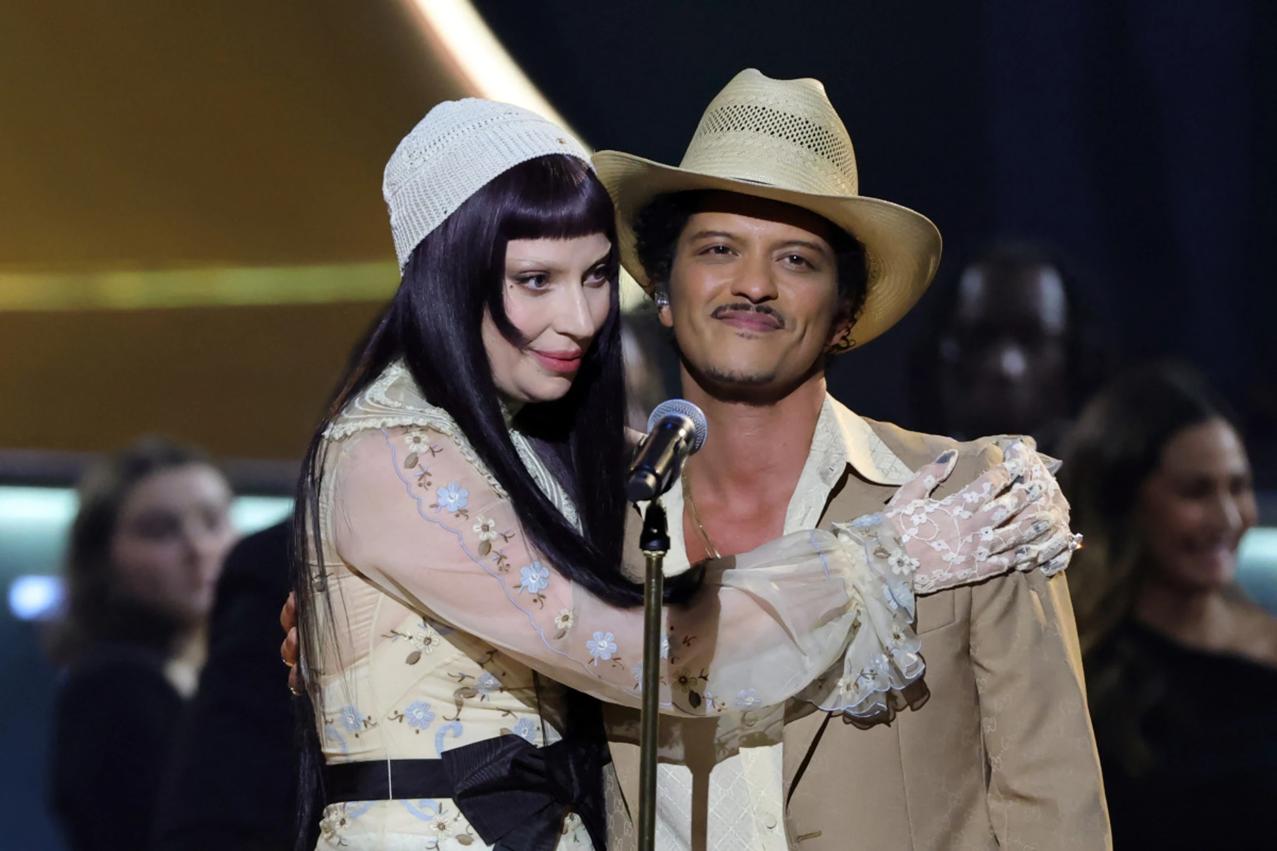 Bruno Mars sang zuletzt auch mit Lady Gaga